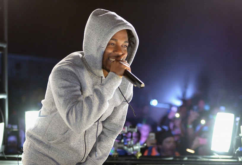 Kendrick Lamar is already making new music.