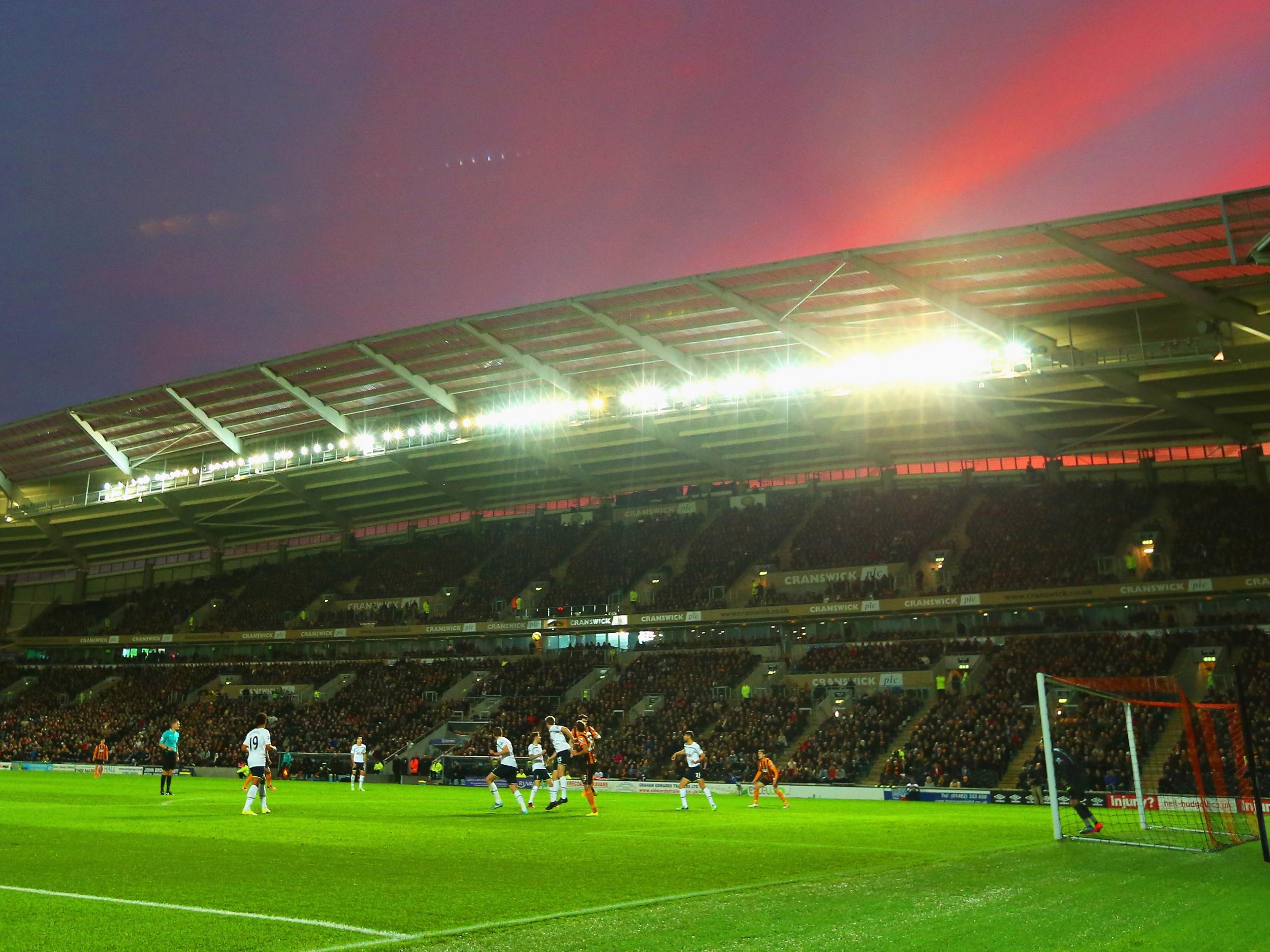 The KC Stadium, home of Hull City