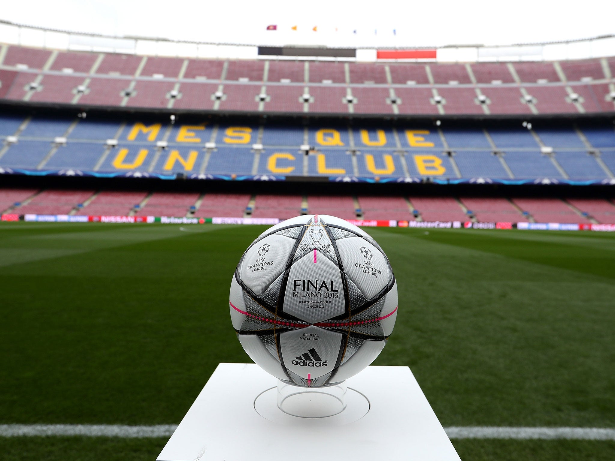 A view of the Nou Camp