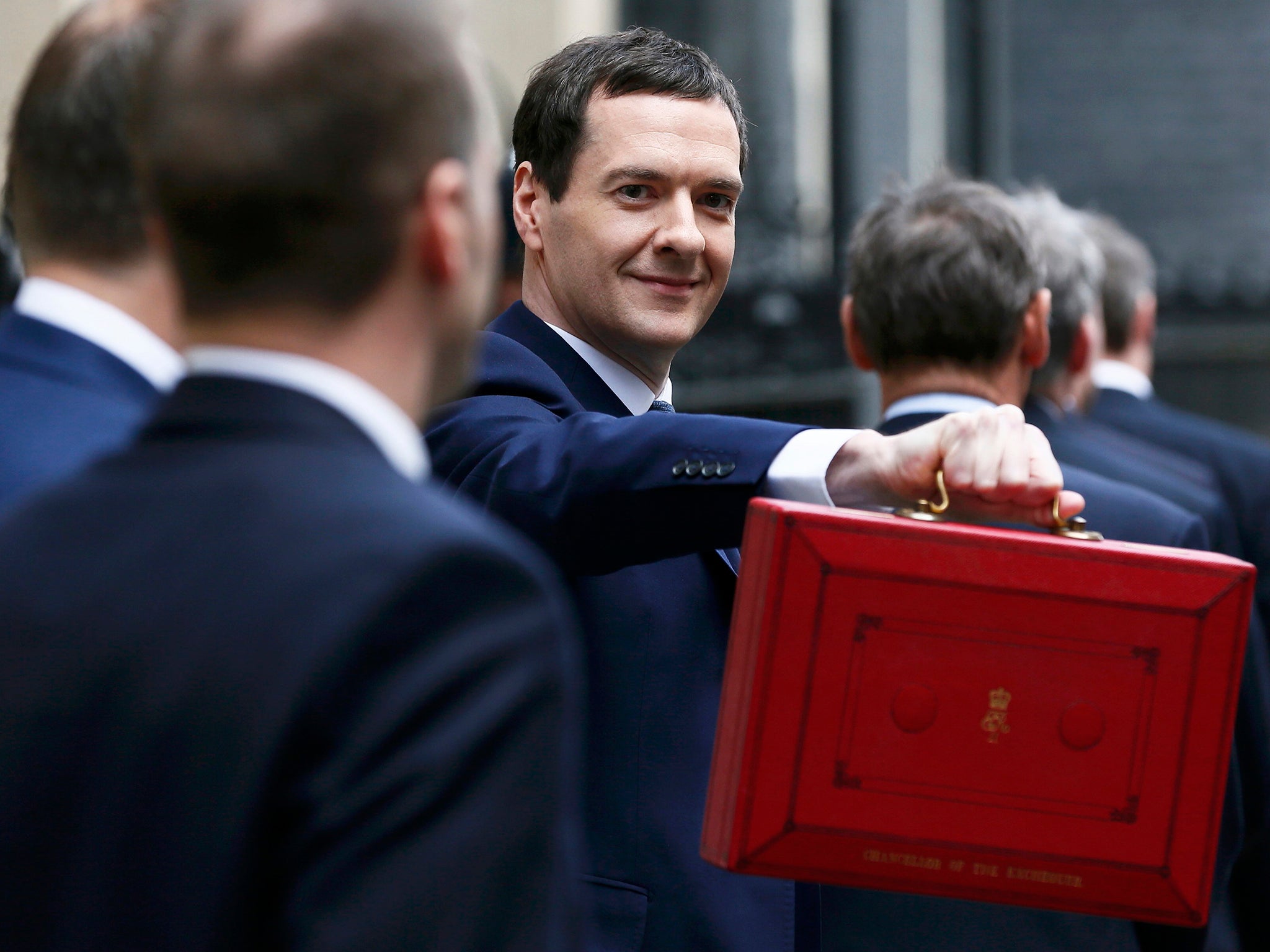 George Osborne announced that the top 40p tax threshold would be raised to £45,000