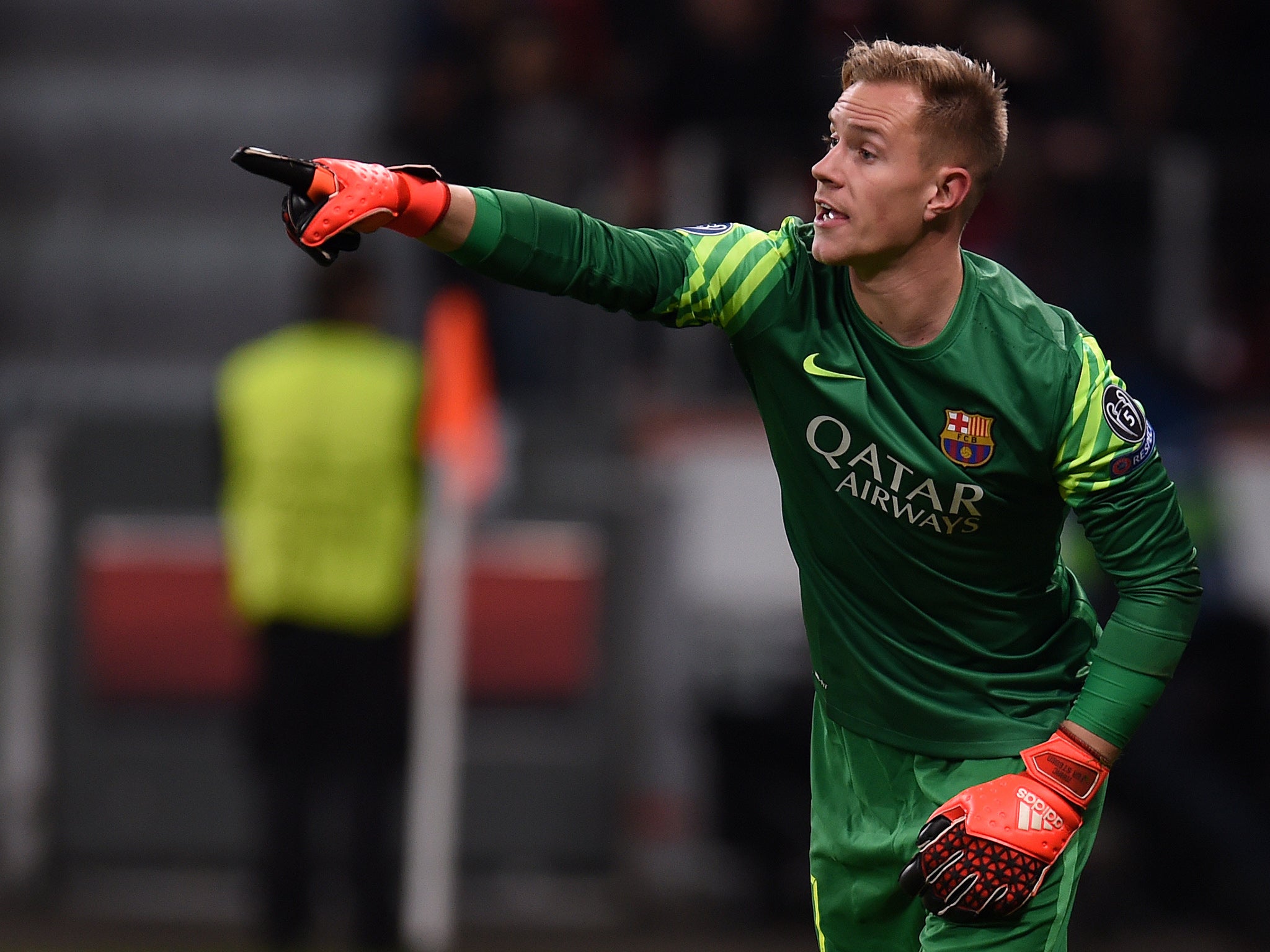 &#13;
Marc-Andre ter Stegen has been back-up for Claudio Bravo this season&#13;