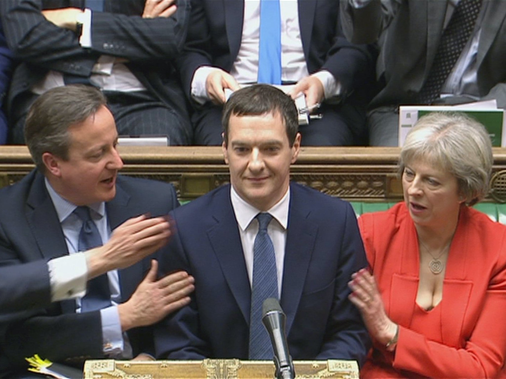 George Osborne only said the word 'NHS' twice during his Budget speech, both times in passing