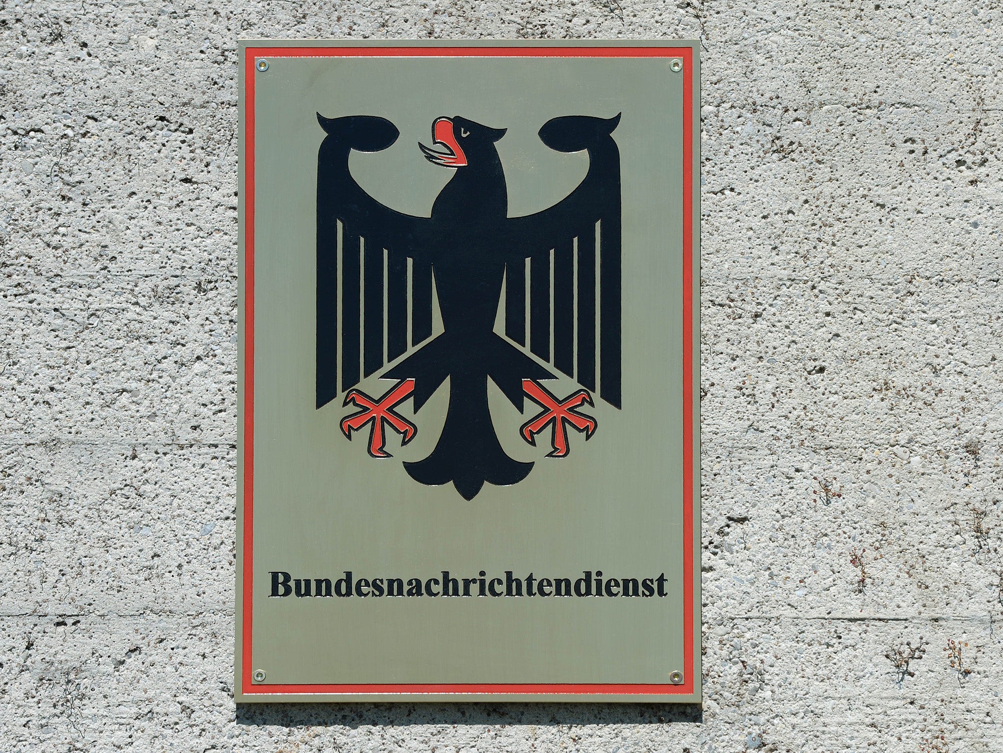 The emblem of the German Federal Intelligence Service