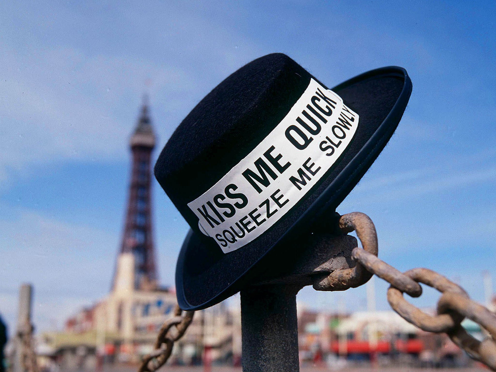 Life’s a beach: Tourist tat in Blackpool (Rex Features)