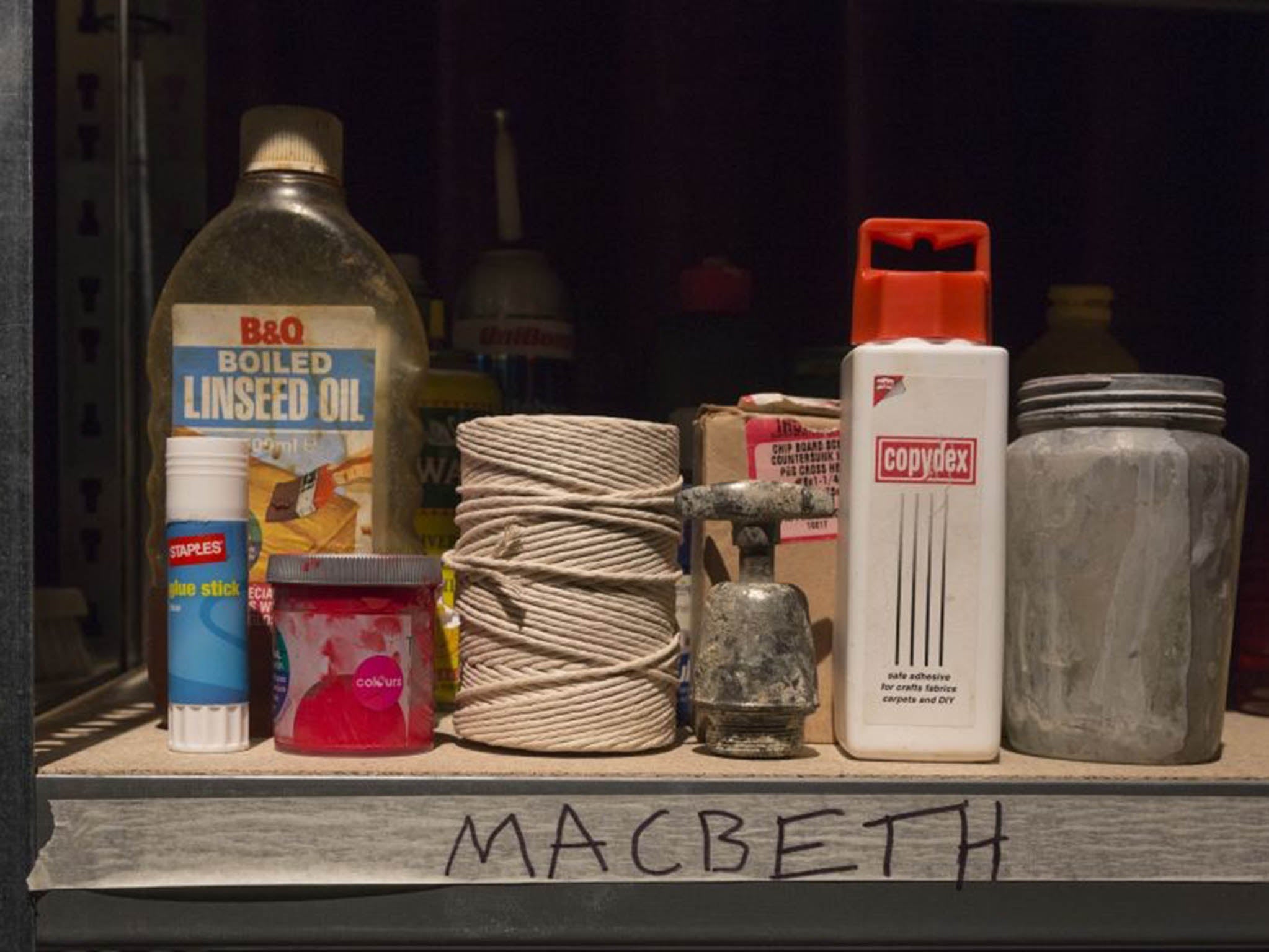 In Forced Entertainment’s ‘Complete Works: Table Top Shakespeare’, characters were represented by household goods