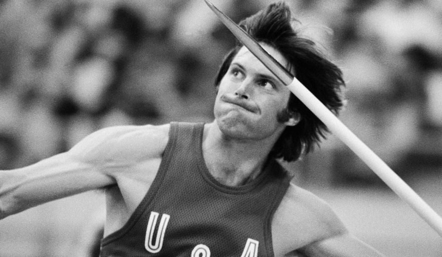 Bruce Jenner at the 1976 Olympics