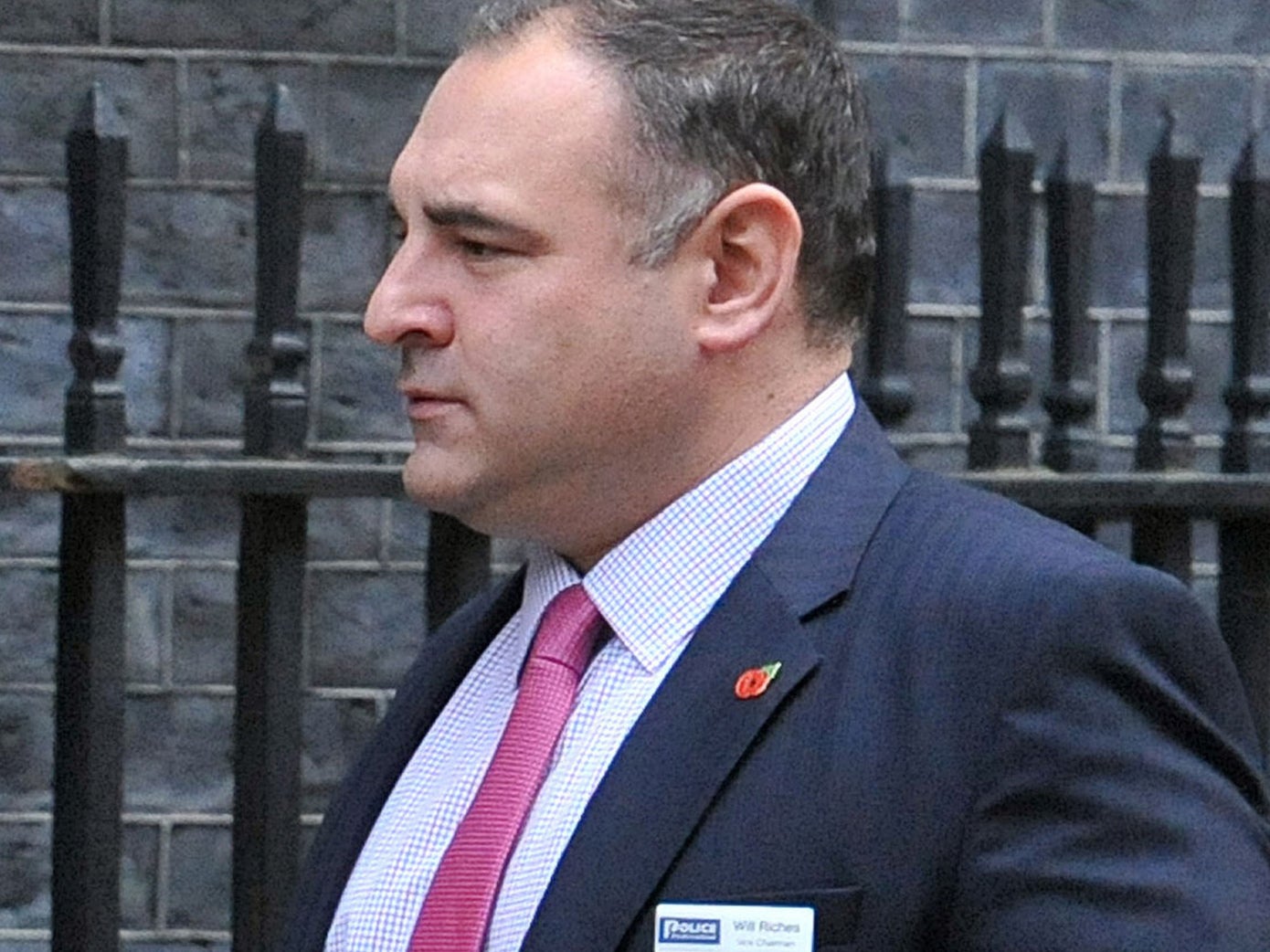 He is being questioned after detectives were called in to scrutinise his books.