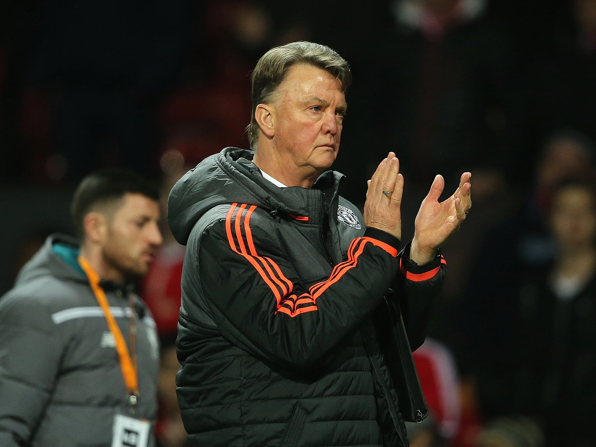 ‘I’m never feeling under pressure,’ said Louis van Gaal