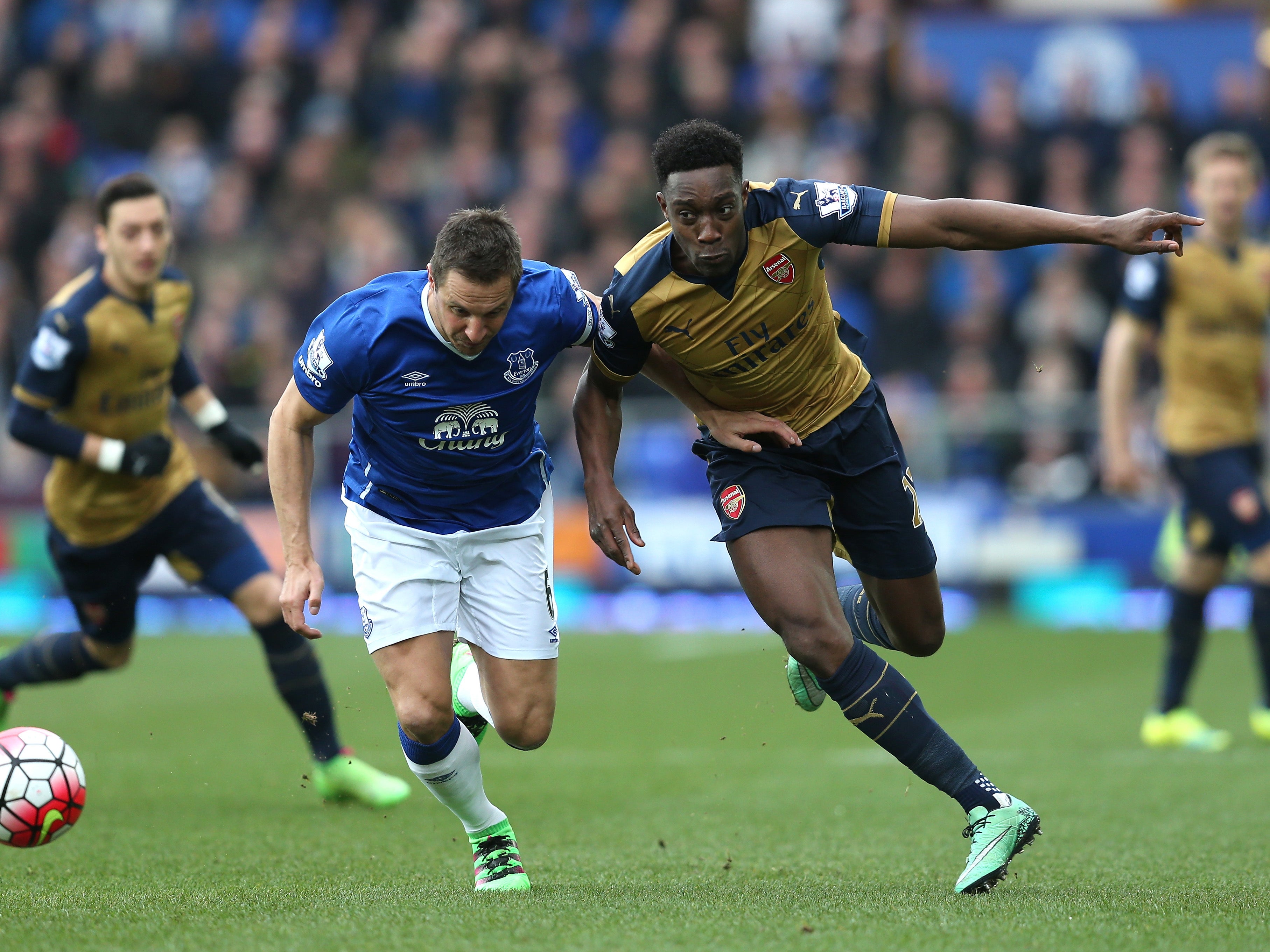 Was left stranded by his defensive partner for the Welbeck goal, but very solid otherwise. Missed a wonderful chance to pull a goal back. 7