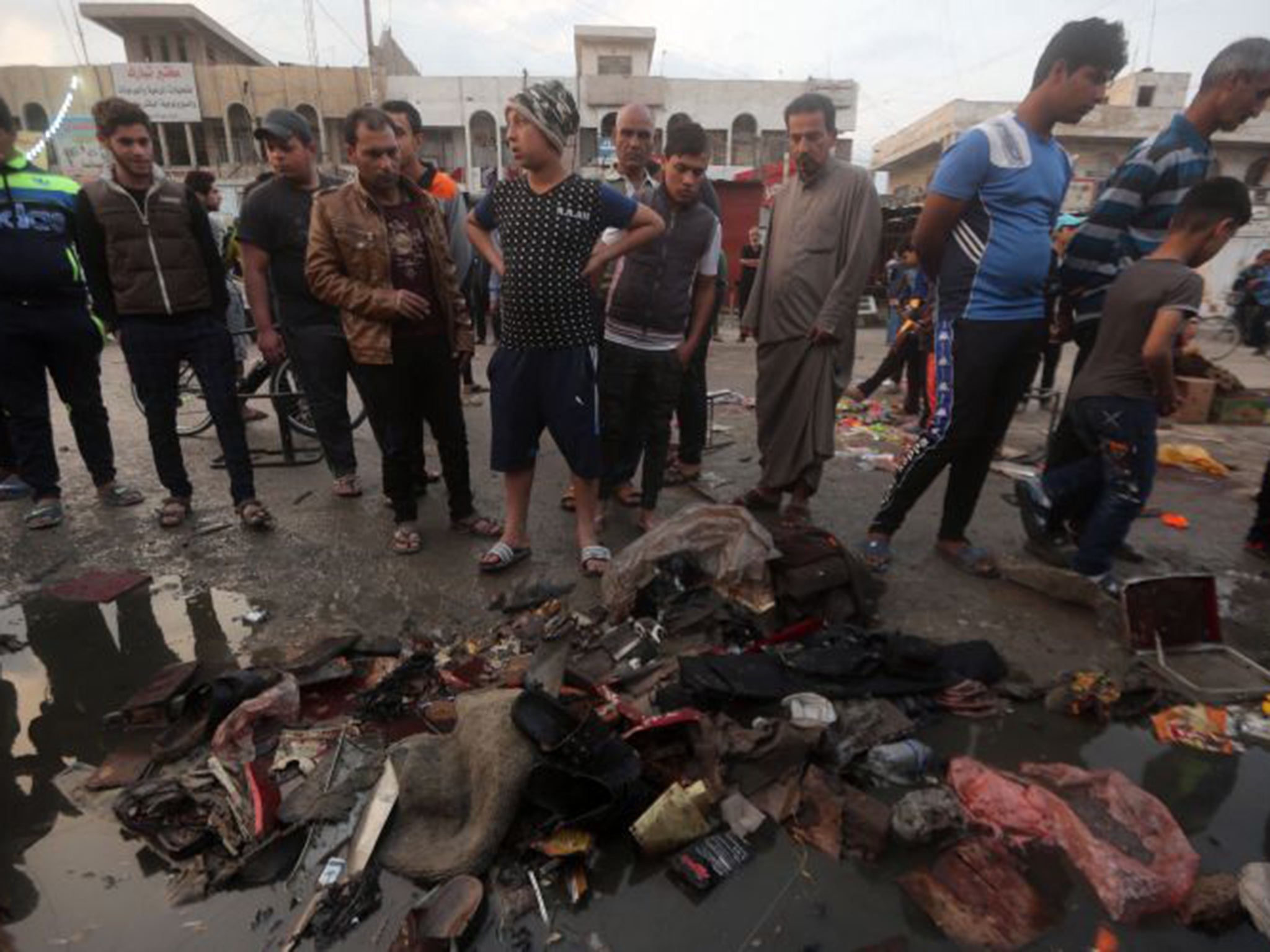 &#13;
Bombings in Baghdad last month killed 73 &#13;