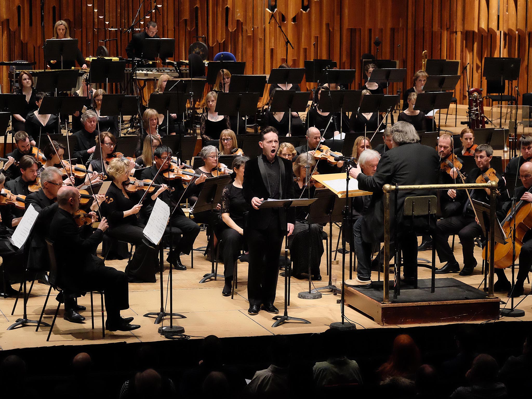 Oliver Knussen conducts the BBC Symphony Orchestra at the Barbican.