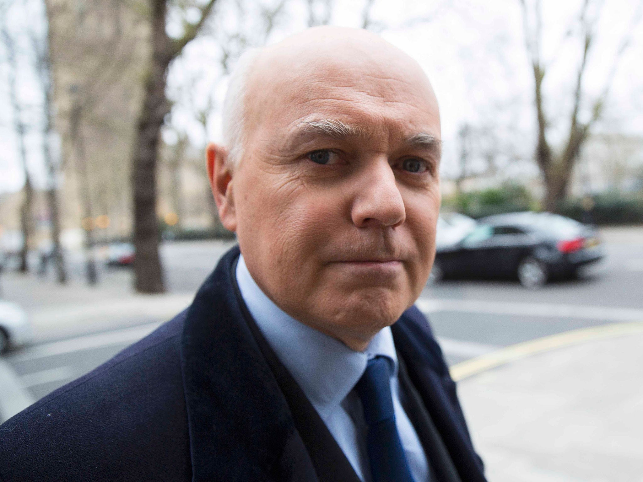 Britain's former Secretary for Work and Pensions, Iain Duncan Smith