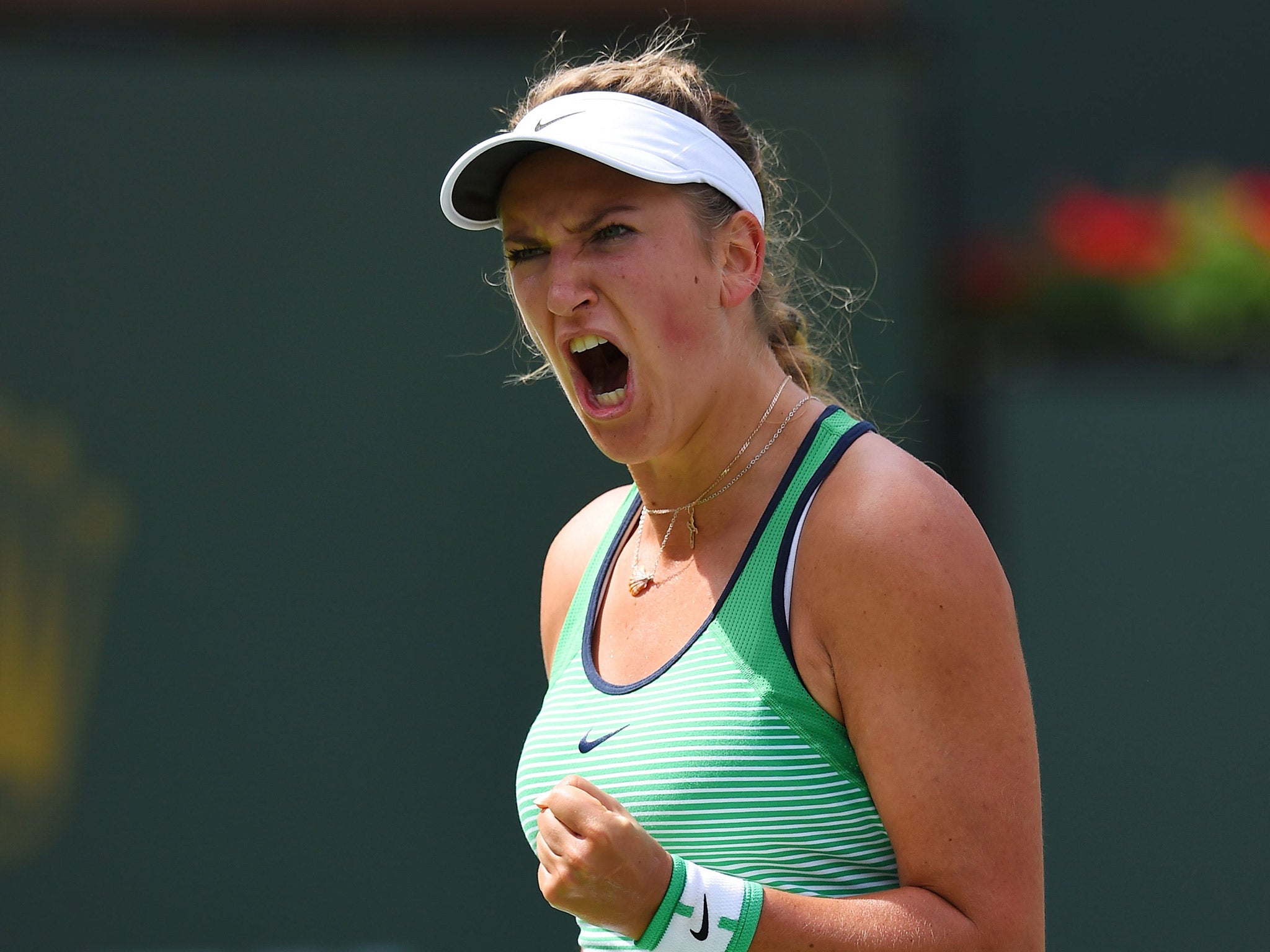 Victoria Azarenka beat Serena Williams in the BNP Paribas Open final