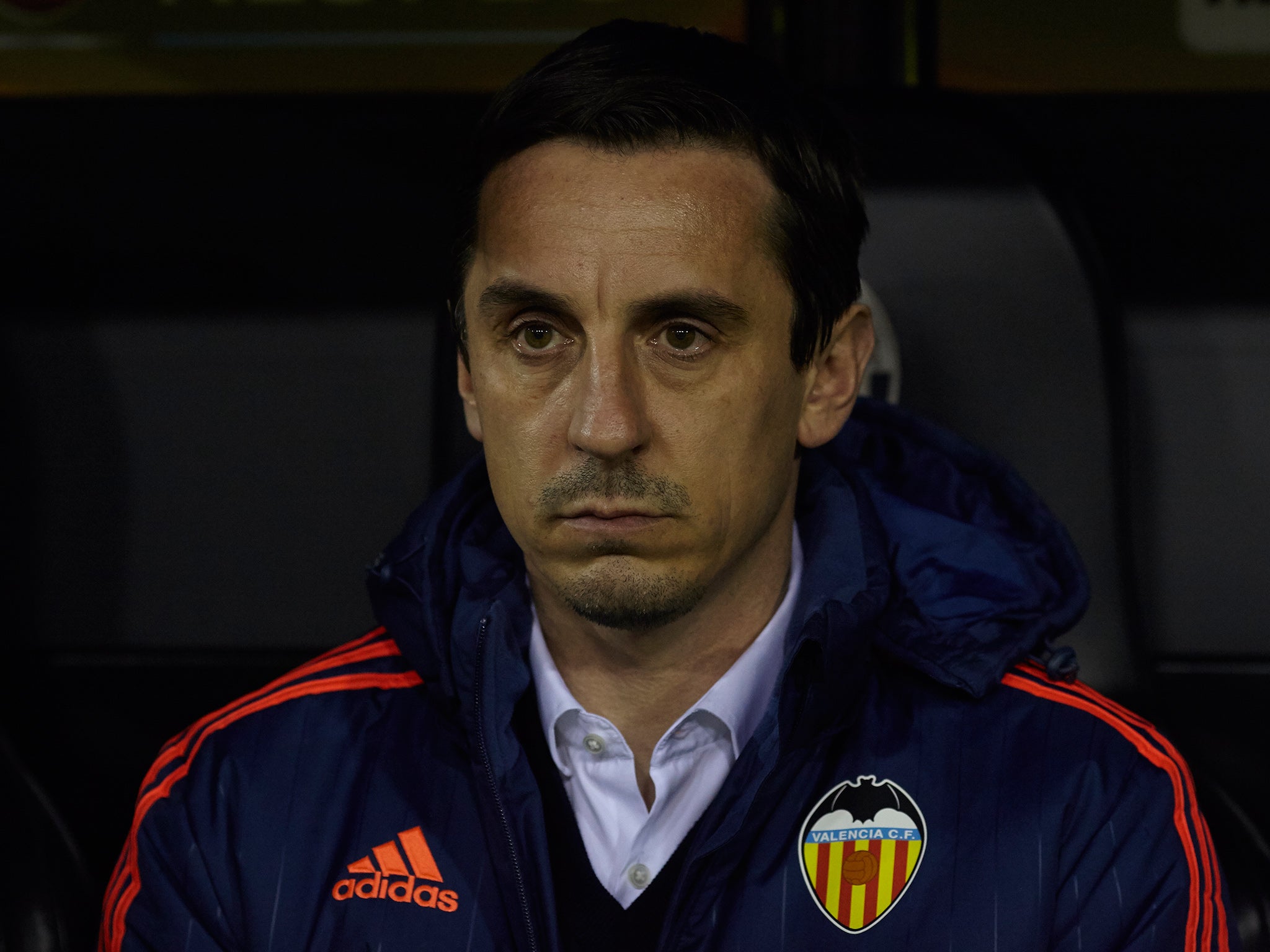 Former Valencia manager Gary Neville