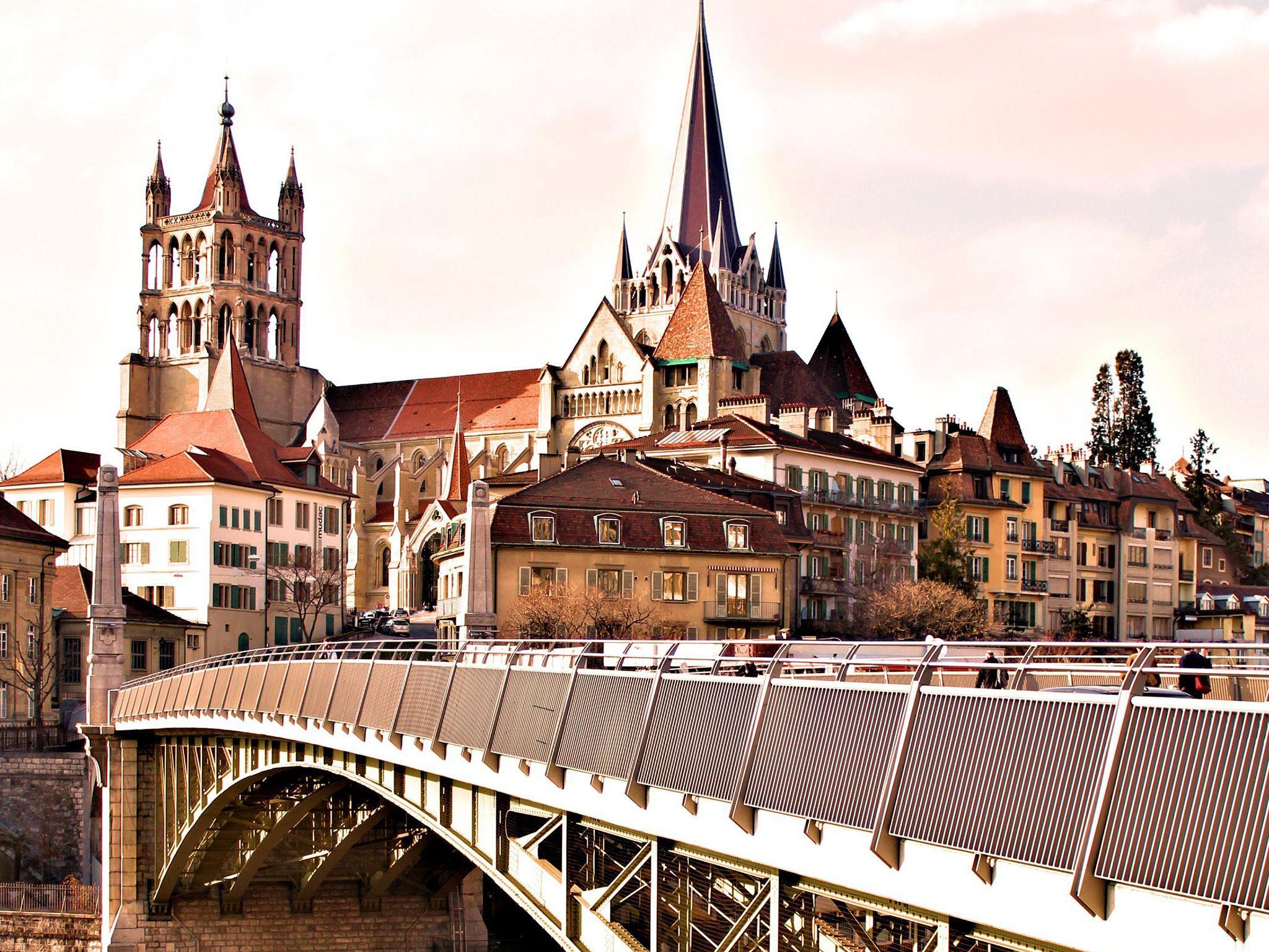 The Pont Bessières bridge is a well known suicide spot in Lausanne