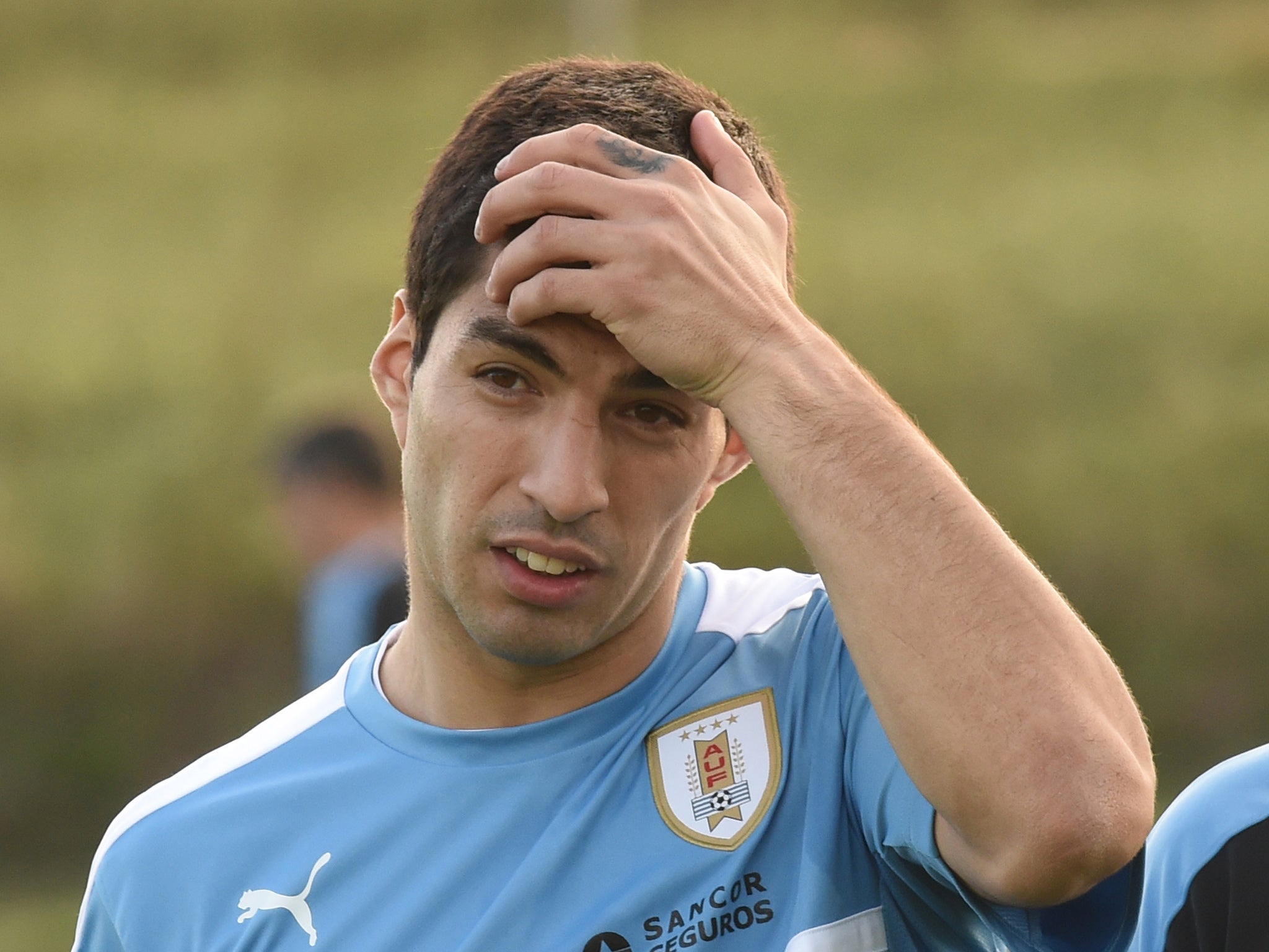 Barcelona and Uruguay striker Luis Suarez