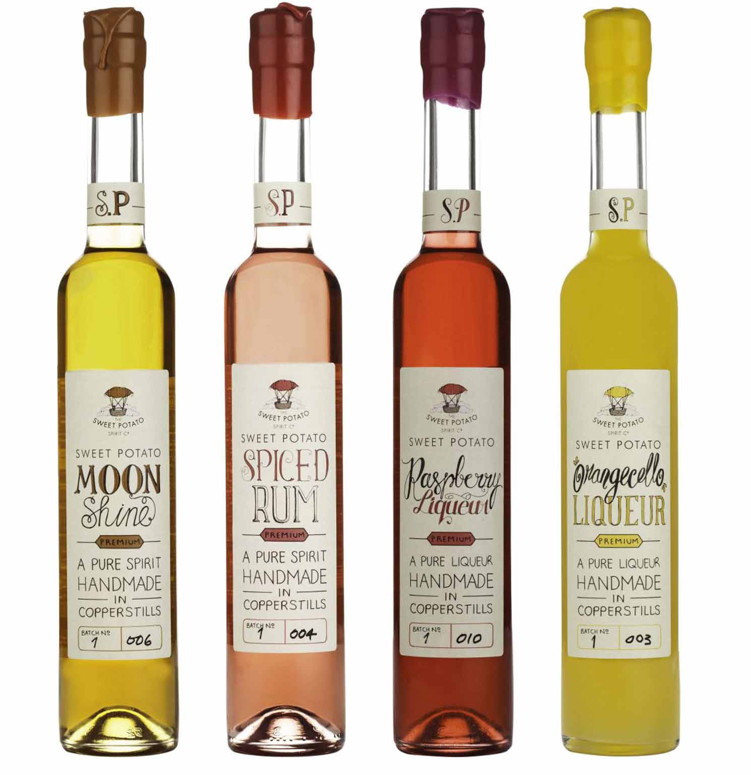 Garry Smith's range of sweet potato spirits