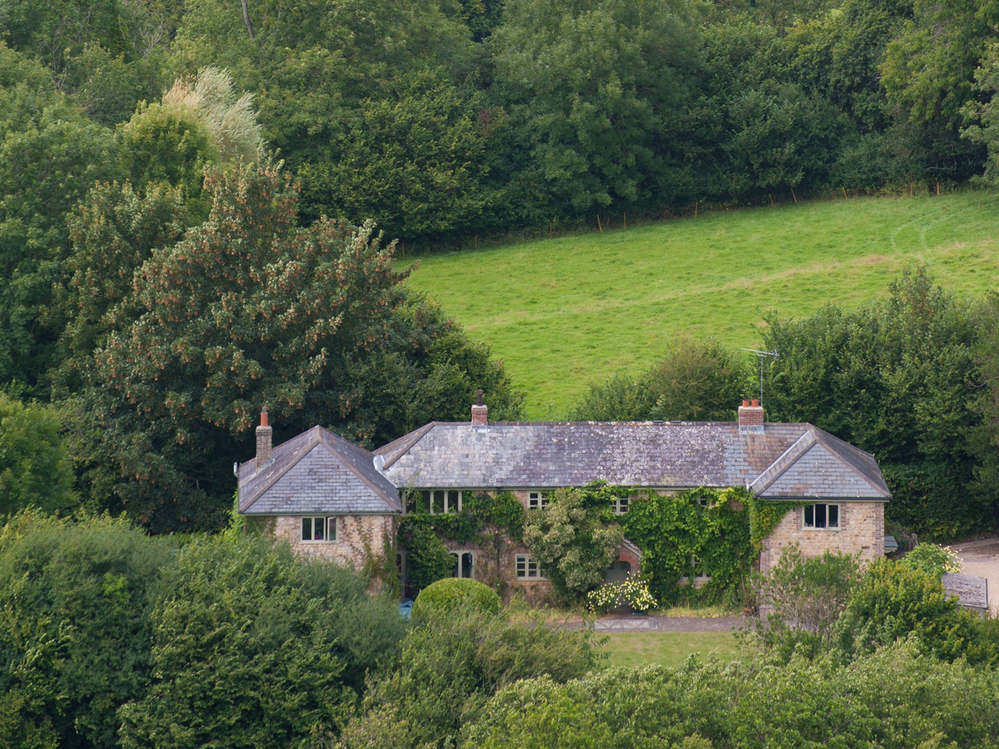 Anna Pavord's house and garden in Dorset