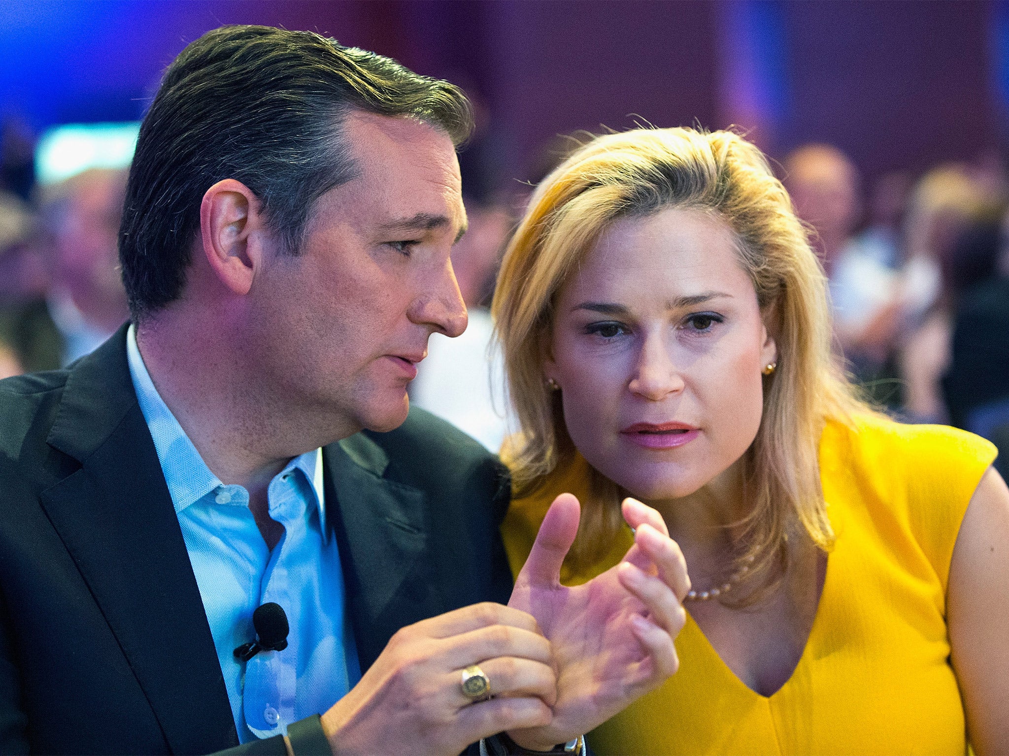 
Heidi Cruz said most of what Trump says has no basis in reality (Getty)