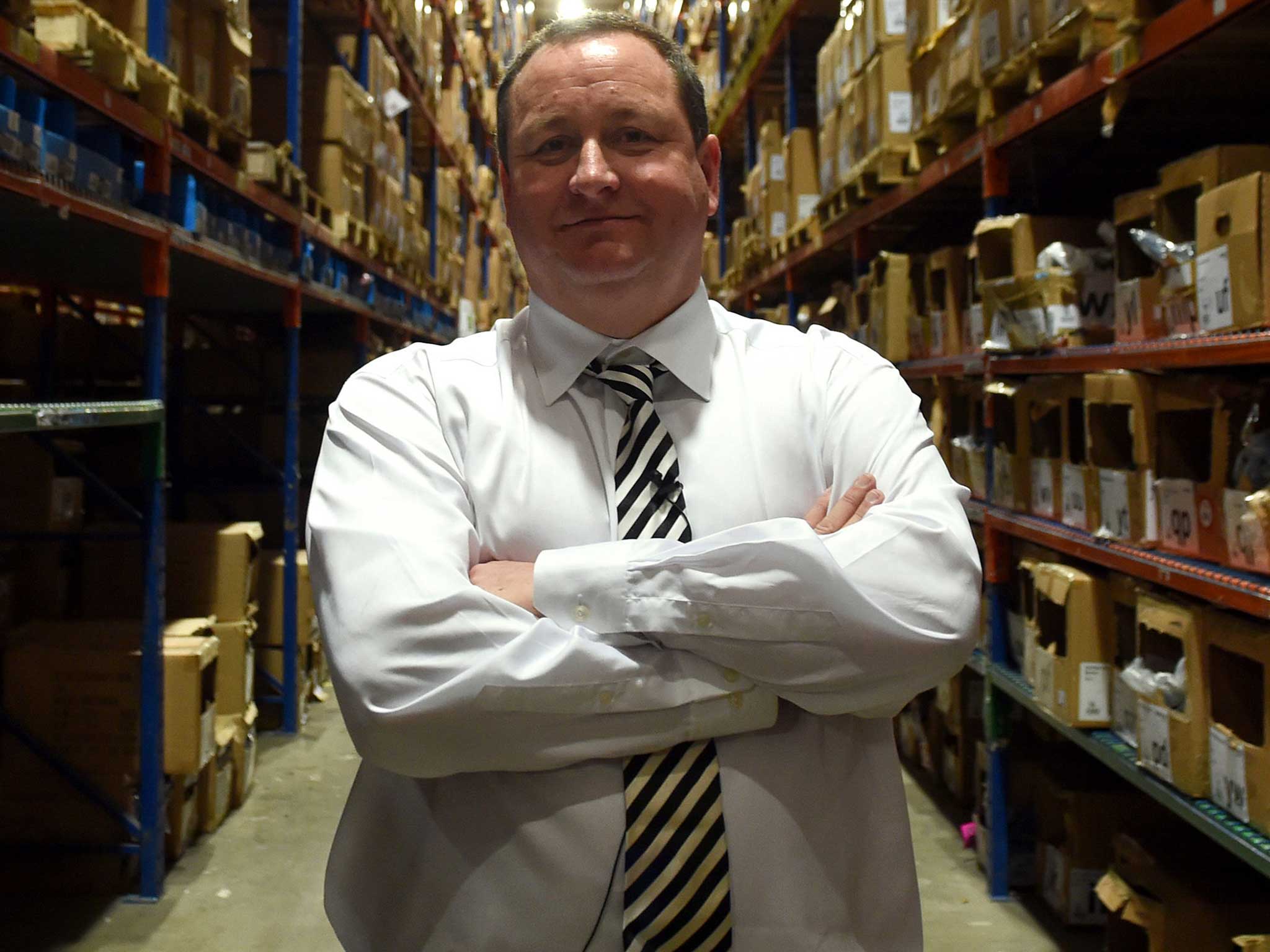 Sports Direct founder Mike Ashley