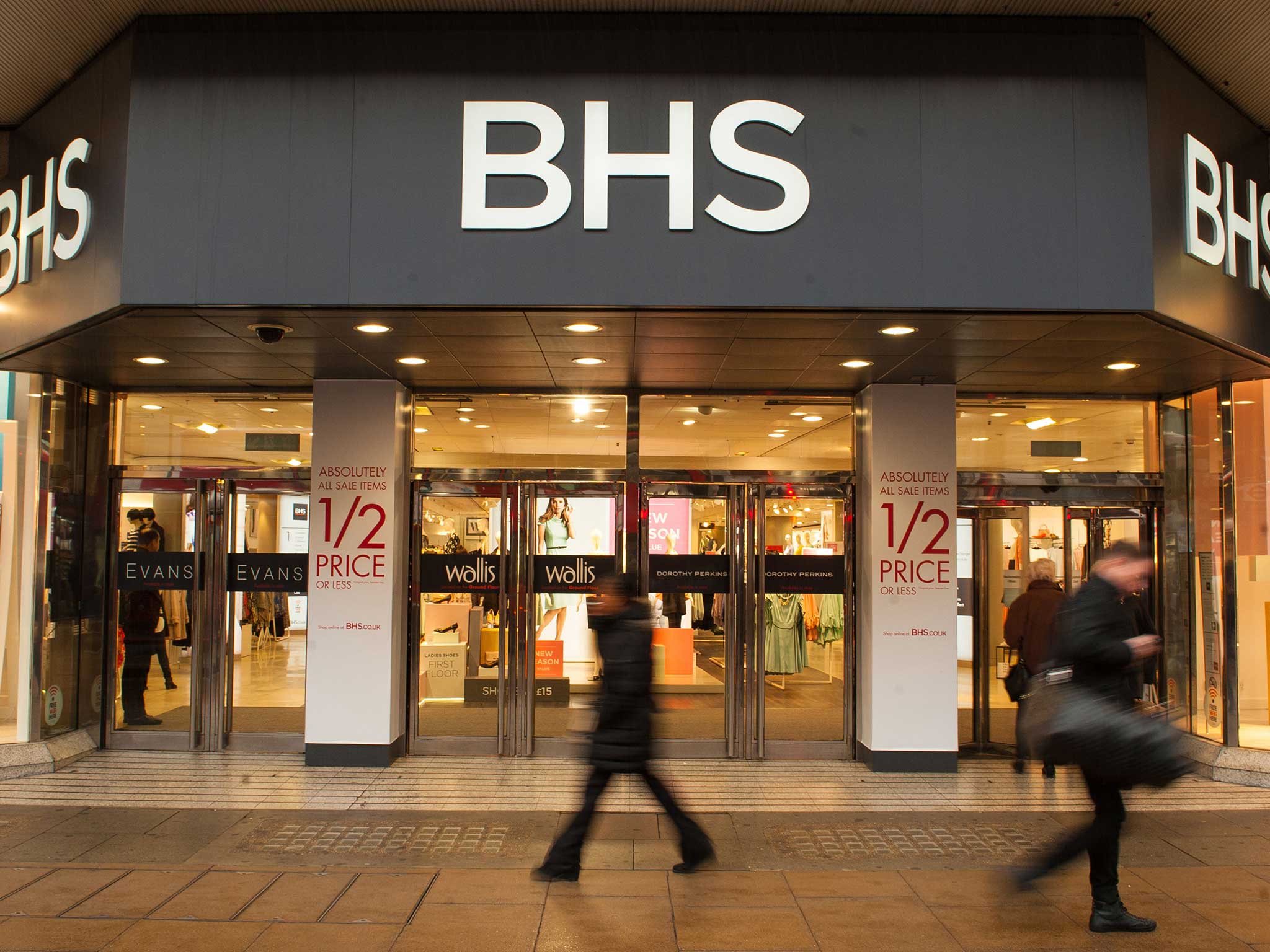 BHS also confirmed it is selling its Oxford Street store for £30m as it seeks to fund its turnaround