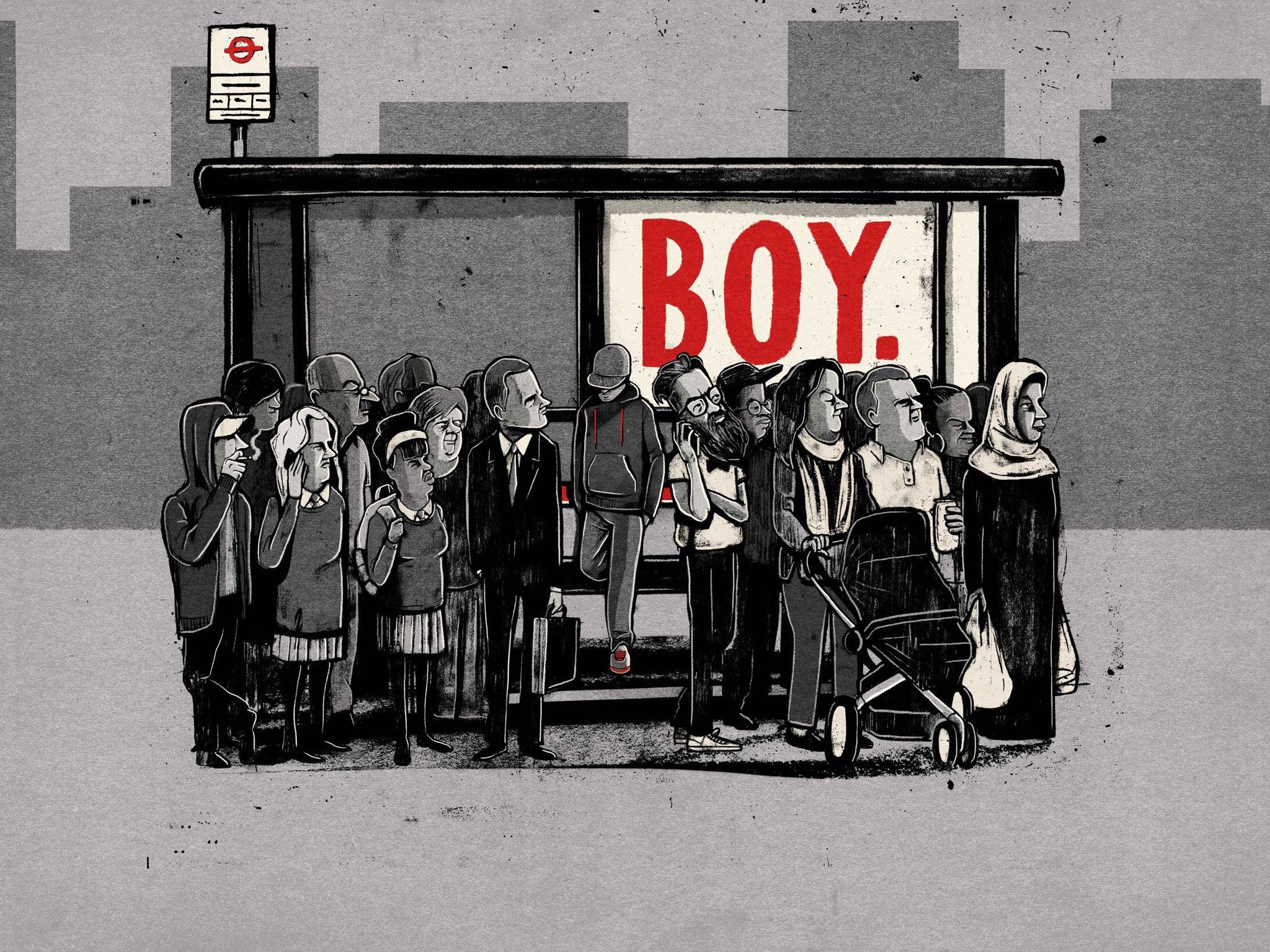 Quietly heart-breaking: A poster for the play