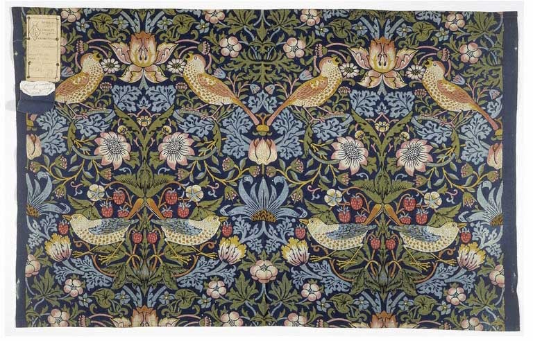 Strawberry Thief by William Morris (1883)