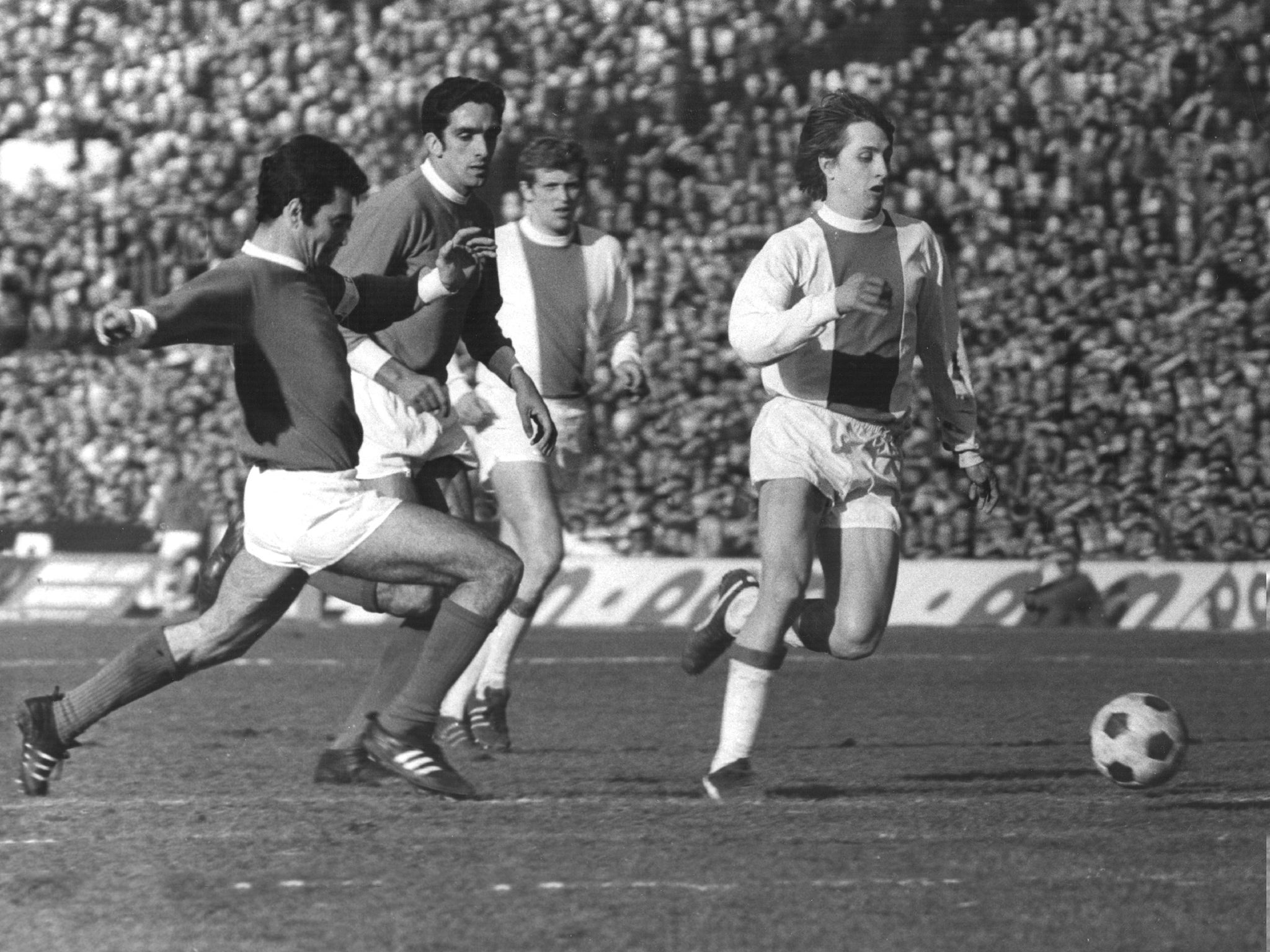 Cruyff won eight league titles and three European Cups in two spells with Ajax