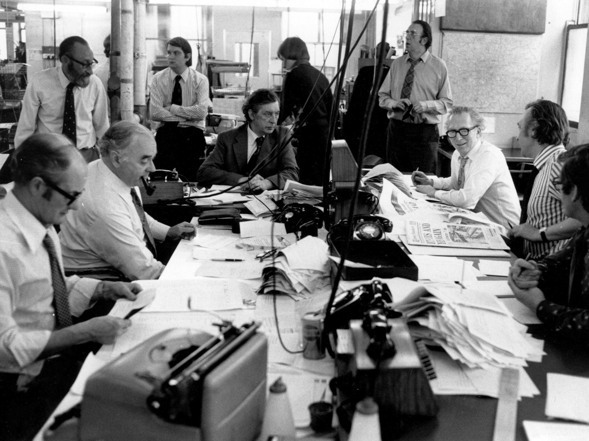 Reverting to type: newsrooms have long provided literary inspiration