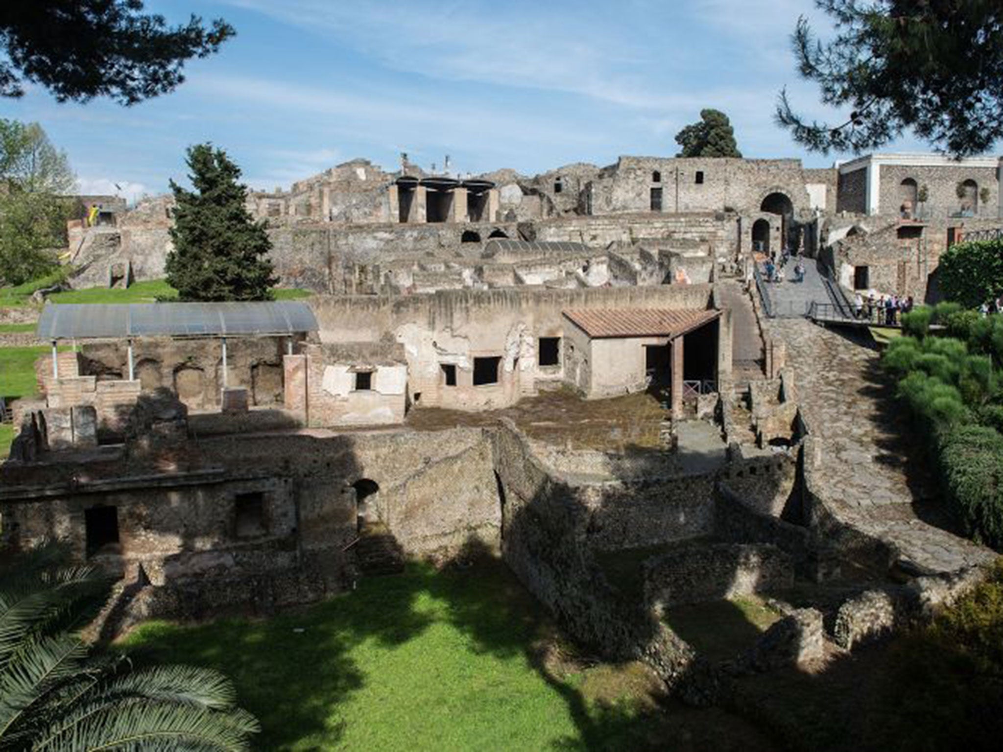 The EU has put up substantial amounts to restore Pompeii, and is watching to see its money is well spent