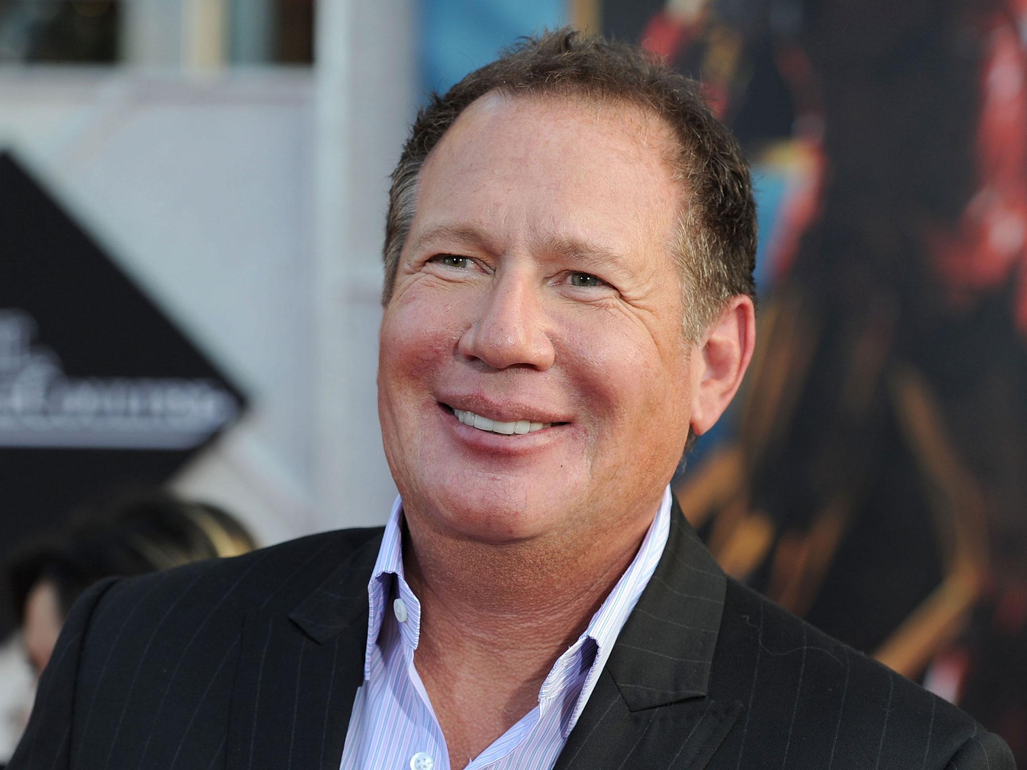 Garry Shandling arriving at the world premiere of 'Iron Man 2' in Hollywood in 2010