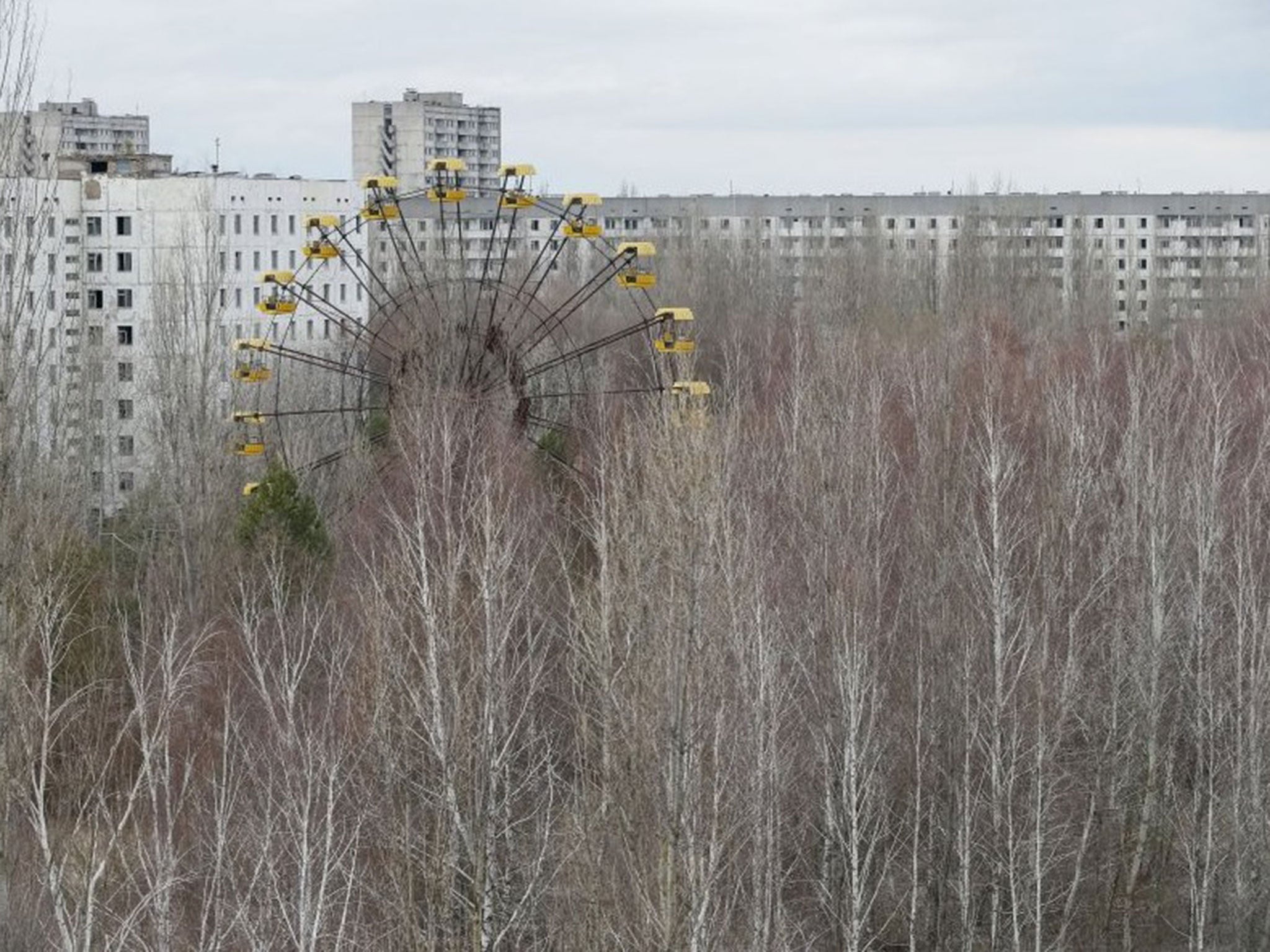 Pripyat was was built to house Chernobyl power plant workers