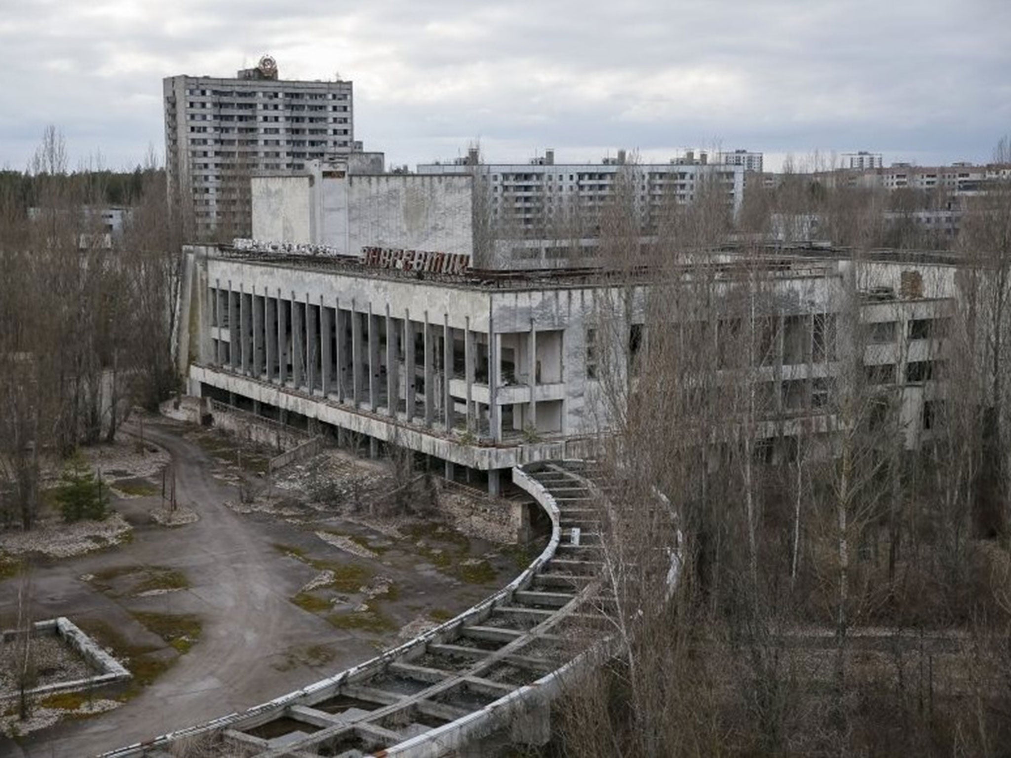 The town has remained abandoned after the devastating 1986 disaster