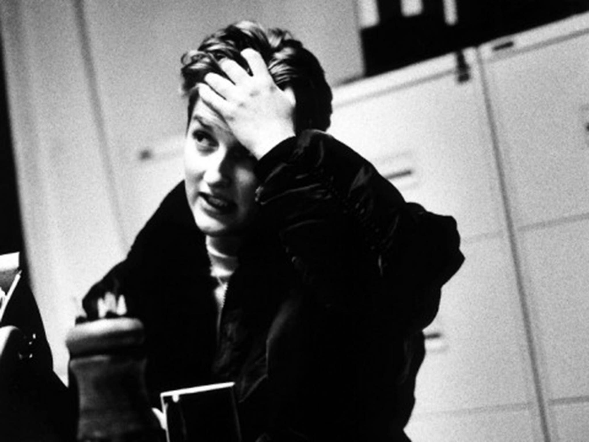 Dramatic persona: playwright Sarah Kane in 1998