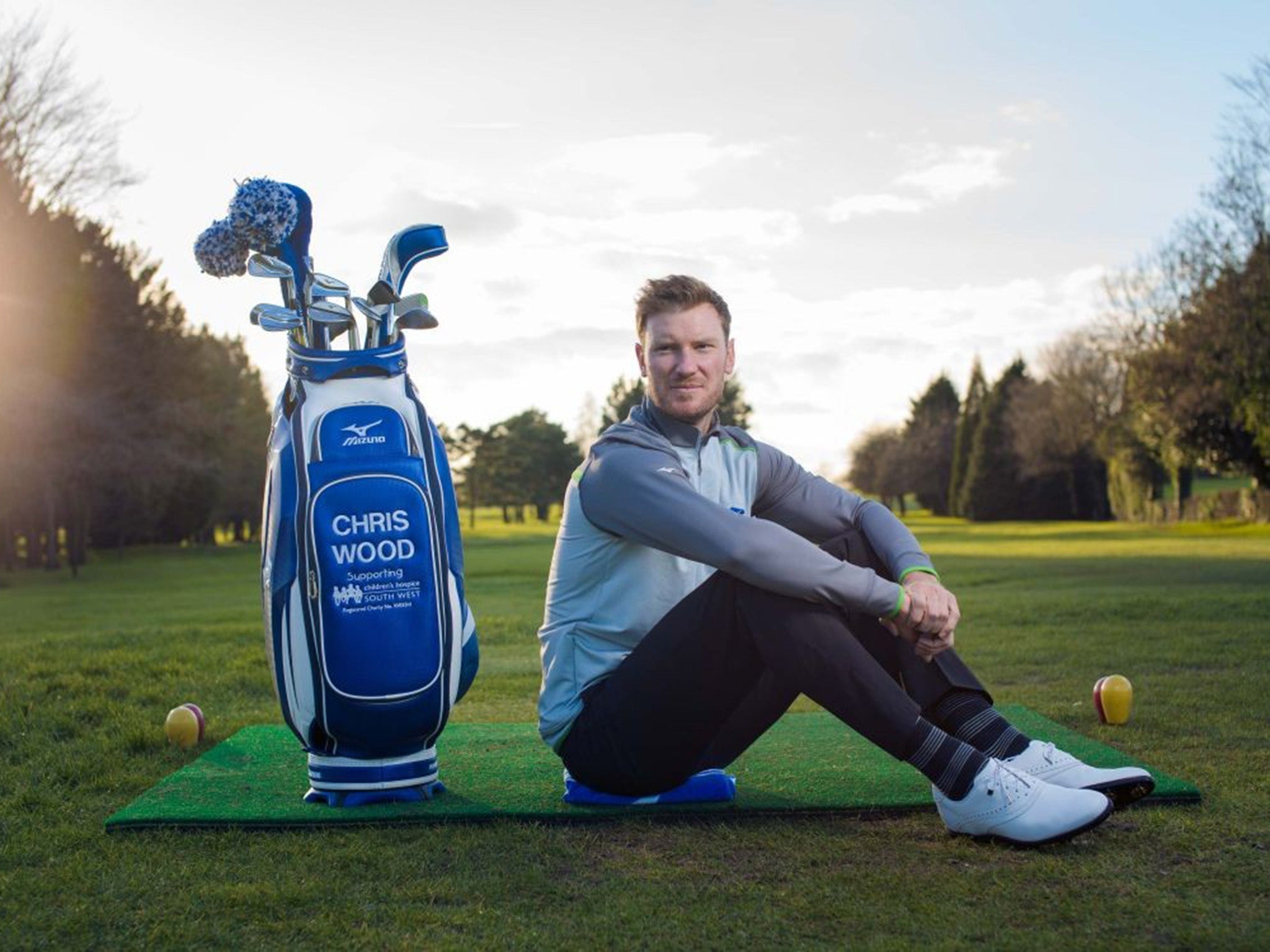 Chris Wood at Long Ashton Golf Course in Bristol