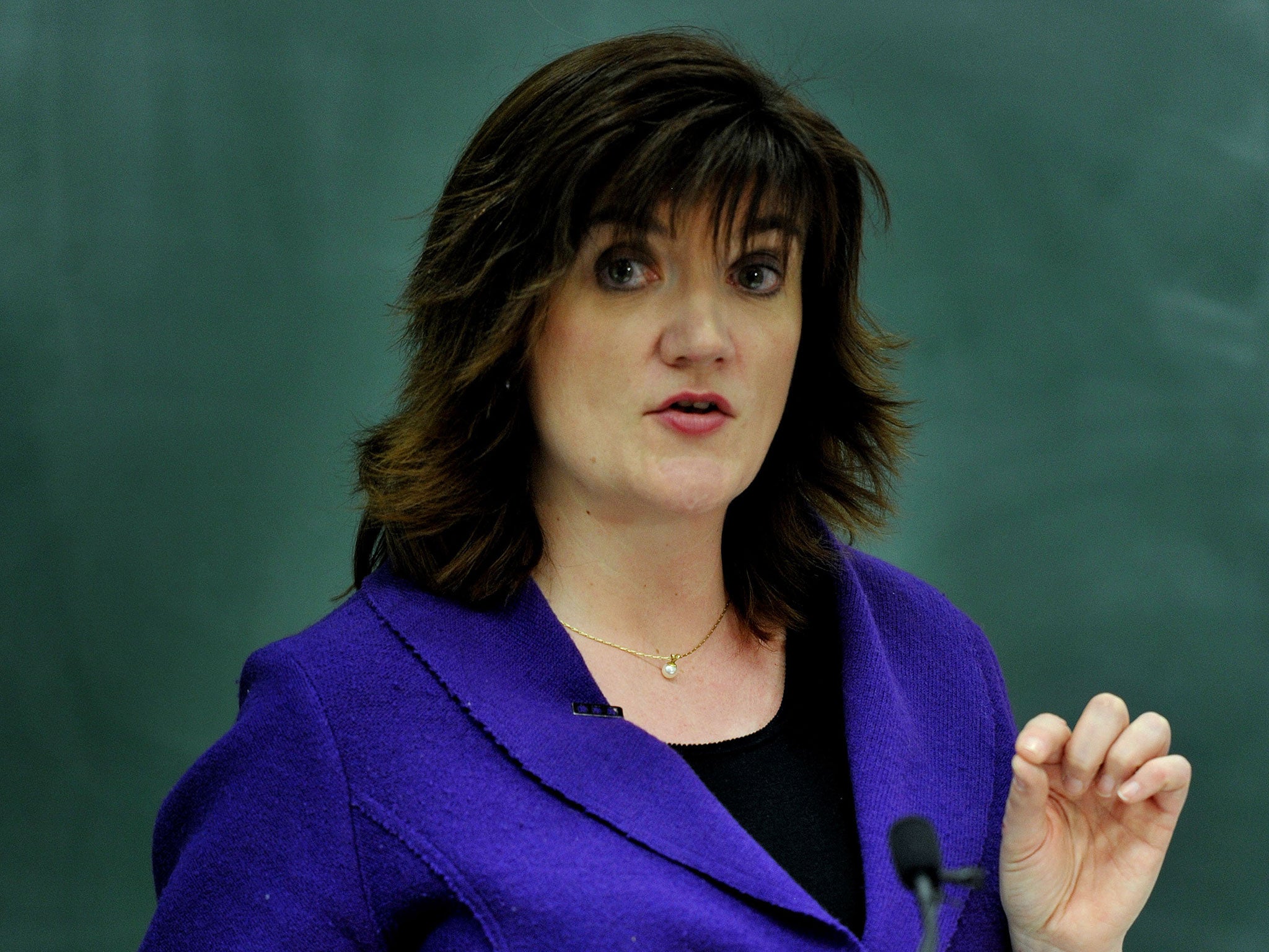 Education Secretary Nicky Morgan