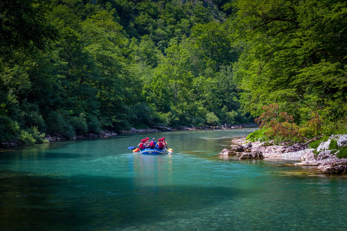 Rafting on the Tara River