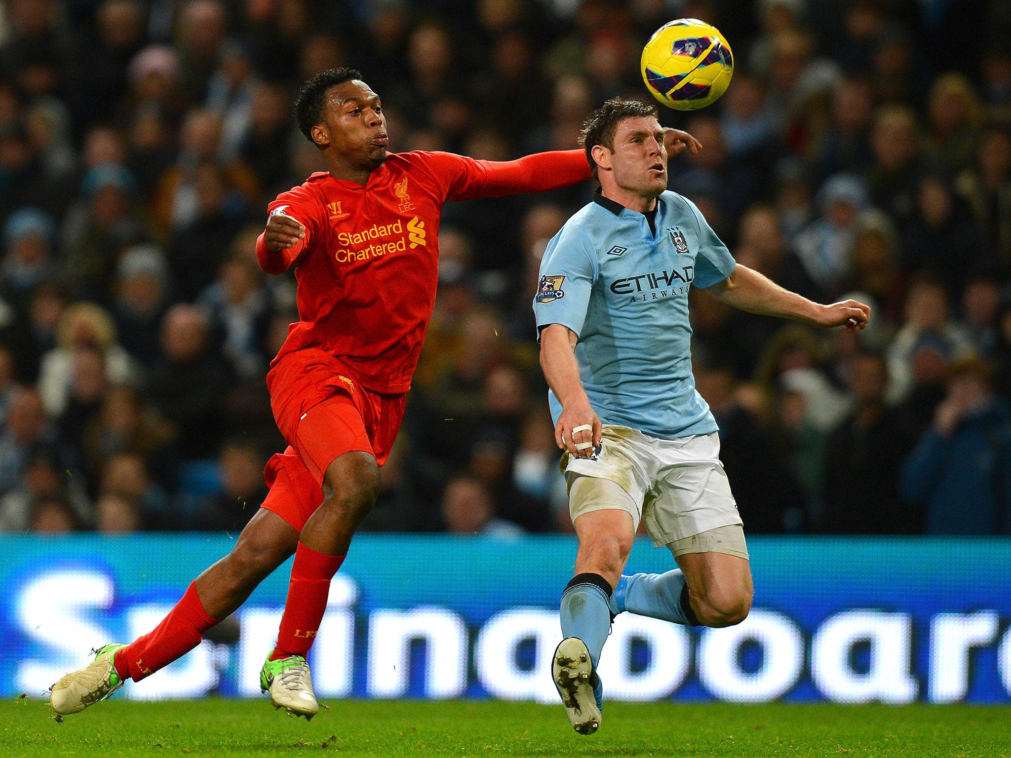 James Milner, right, has praised Daniel Sturridge's ability