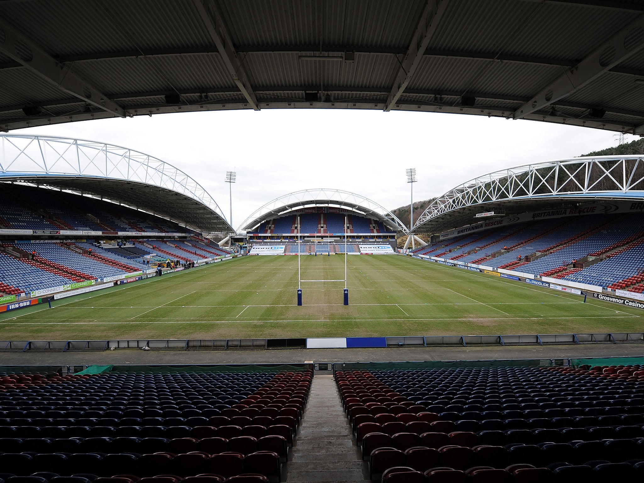 A view of the John Smith’s Stadium