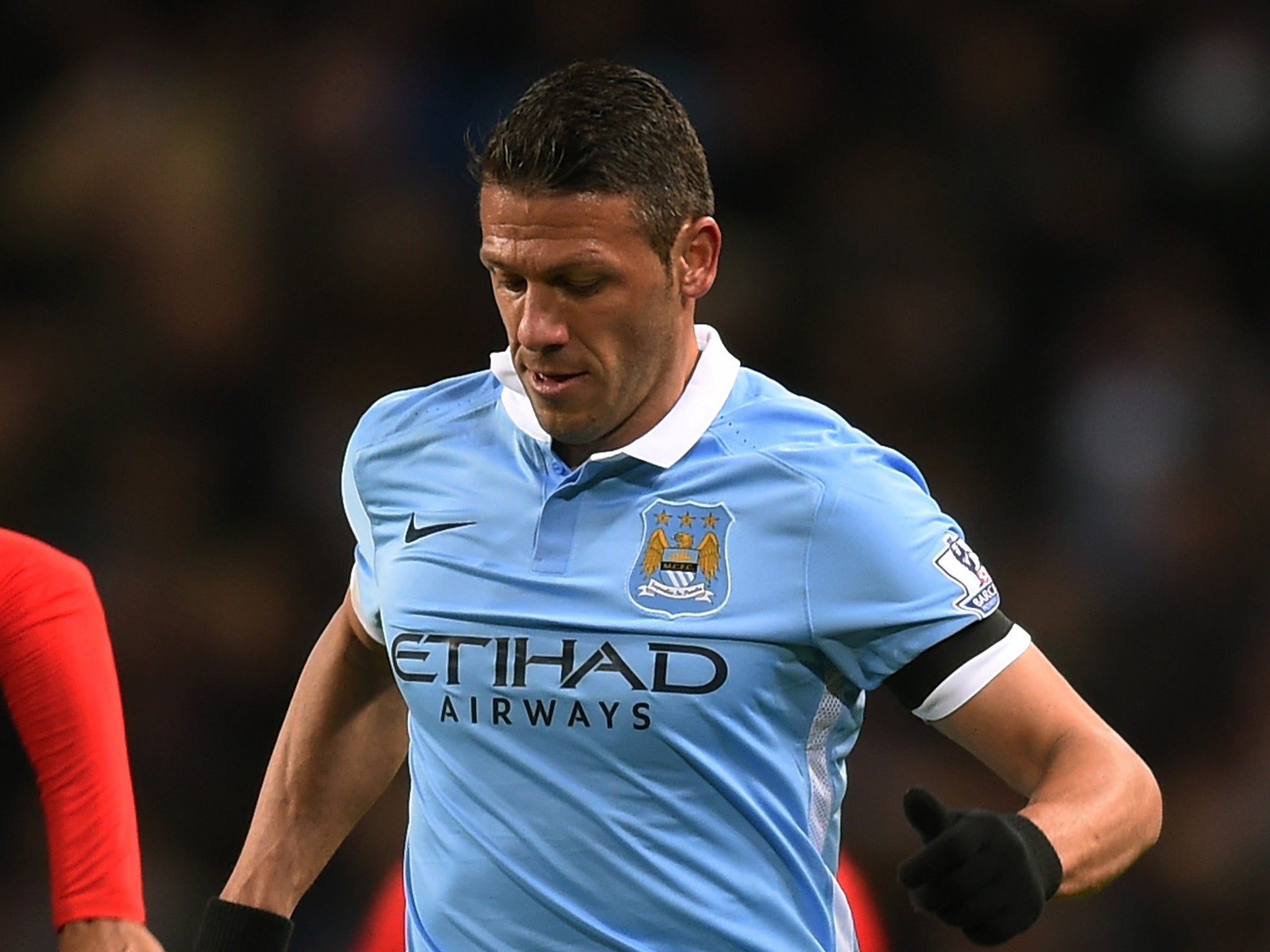 Manchester City defender Martin Demichelis