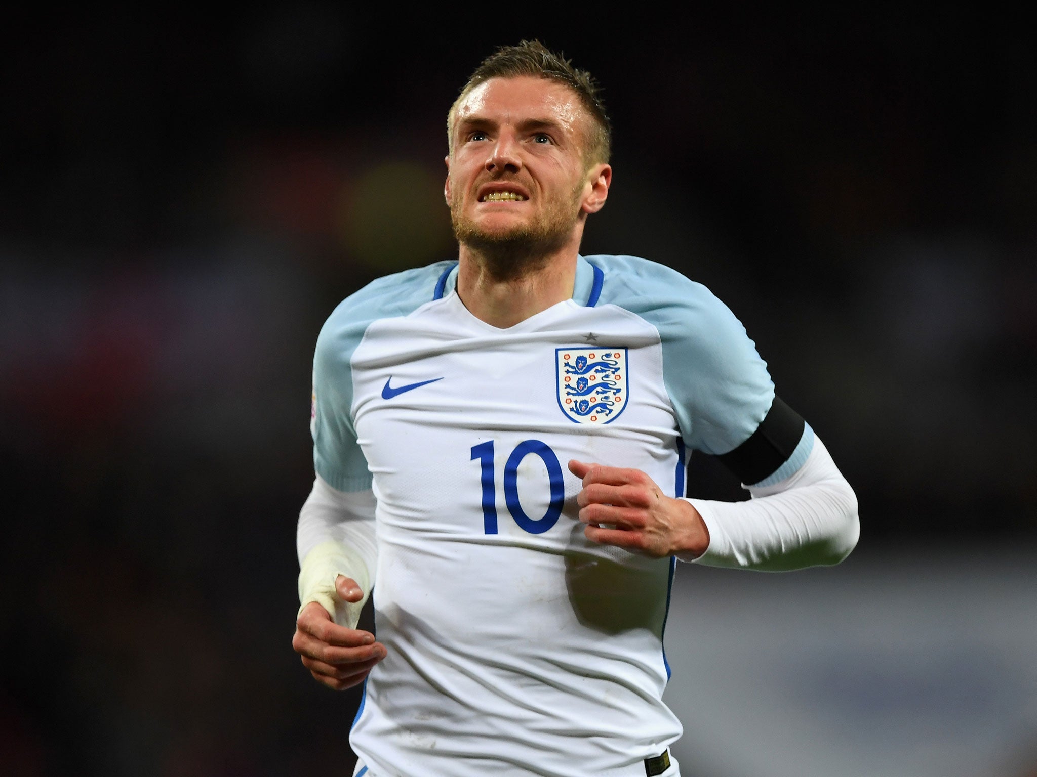 Jamie Vardy impressed against the Netherlands