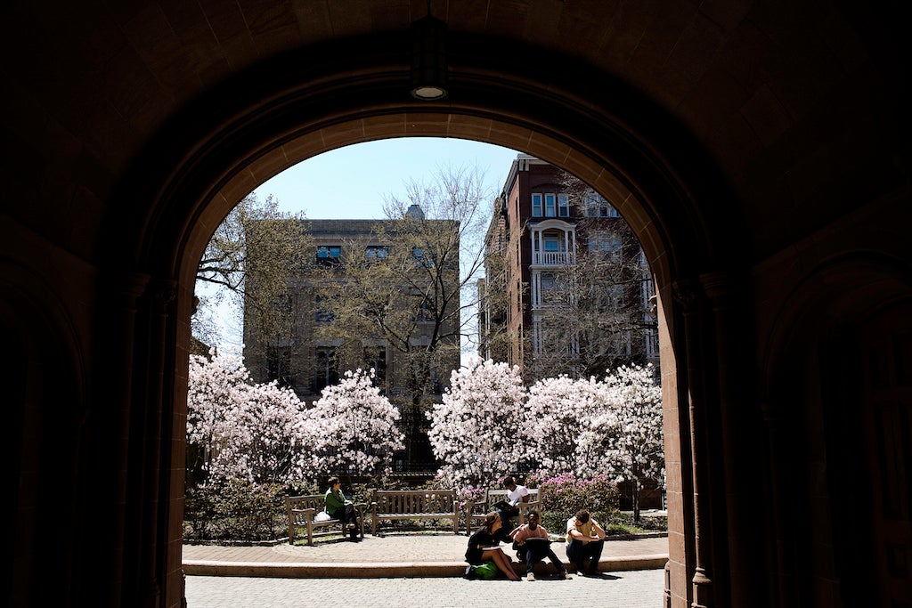 Yale University, pictured