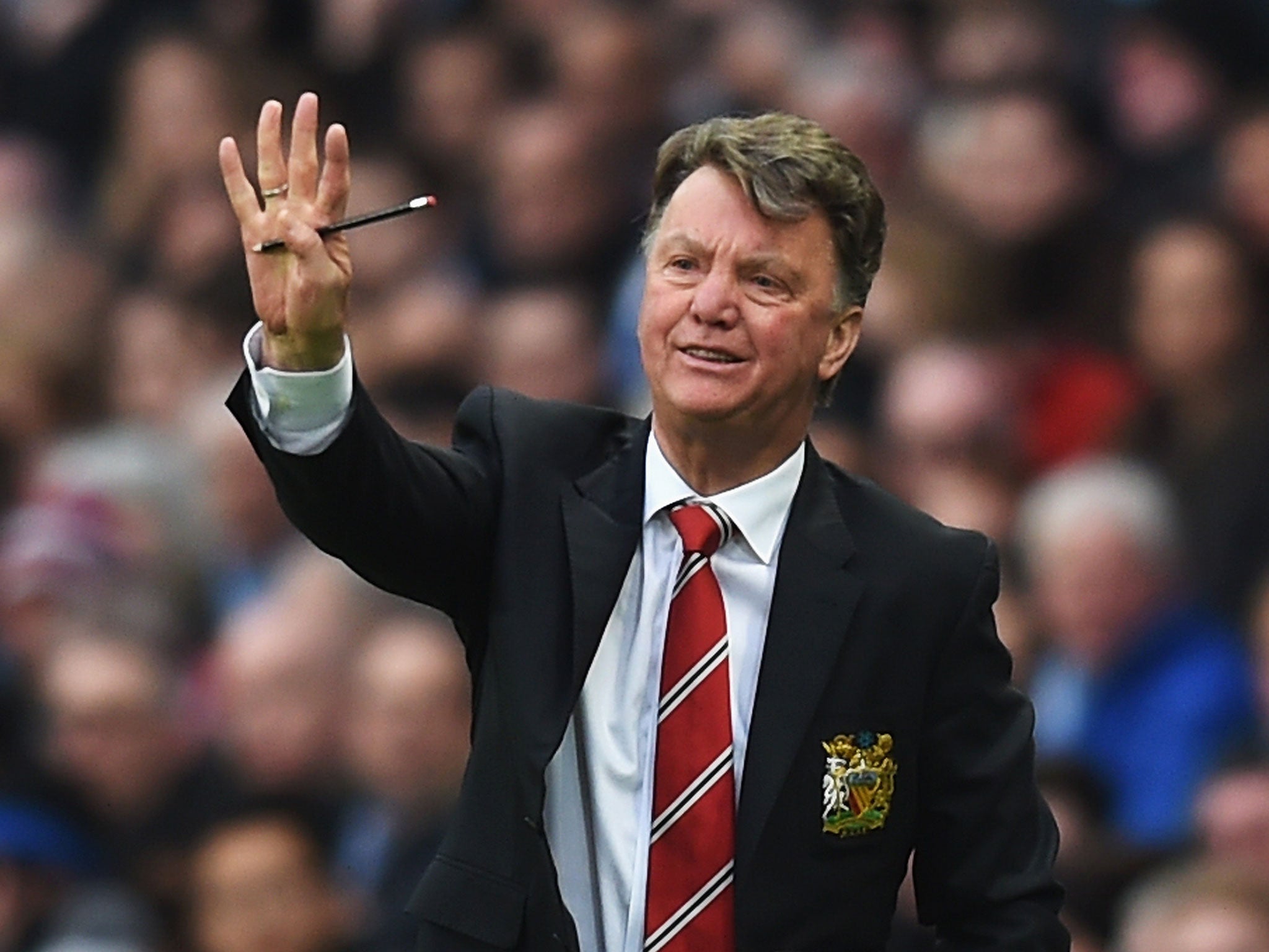 Louis van Gaal: “I am manager of Manchester United”