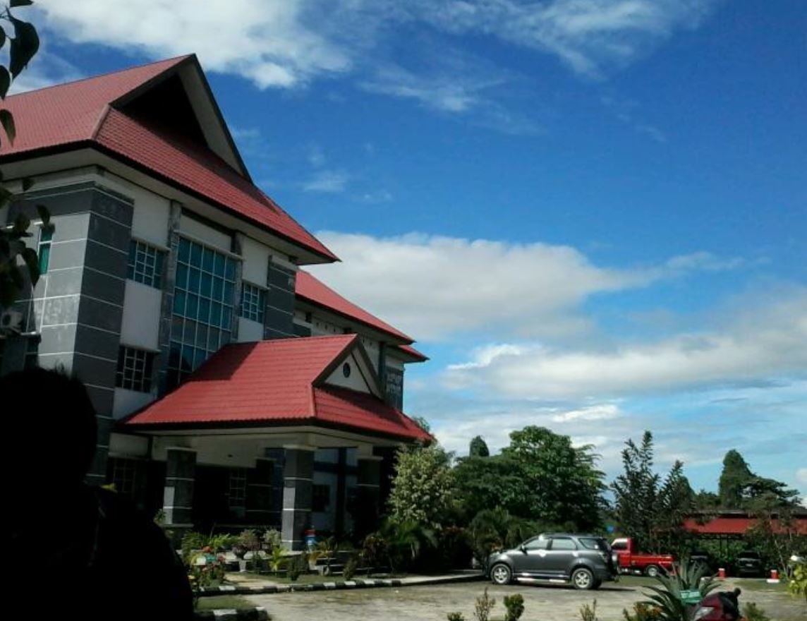 The Haluleo University on the island of Sulawesi where the explosion took place