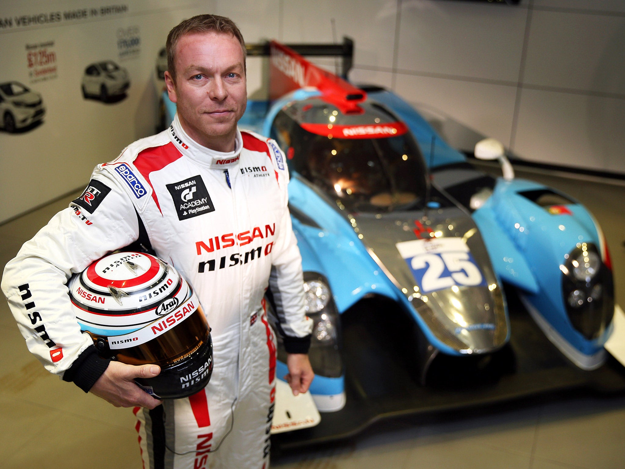 Six-time Olympic gold medalist Six Chris Hoy will race in the Le Mans 24 Hours