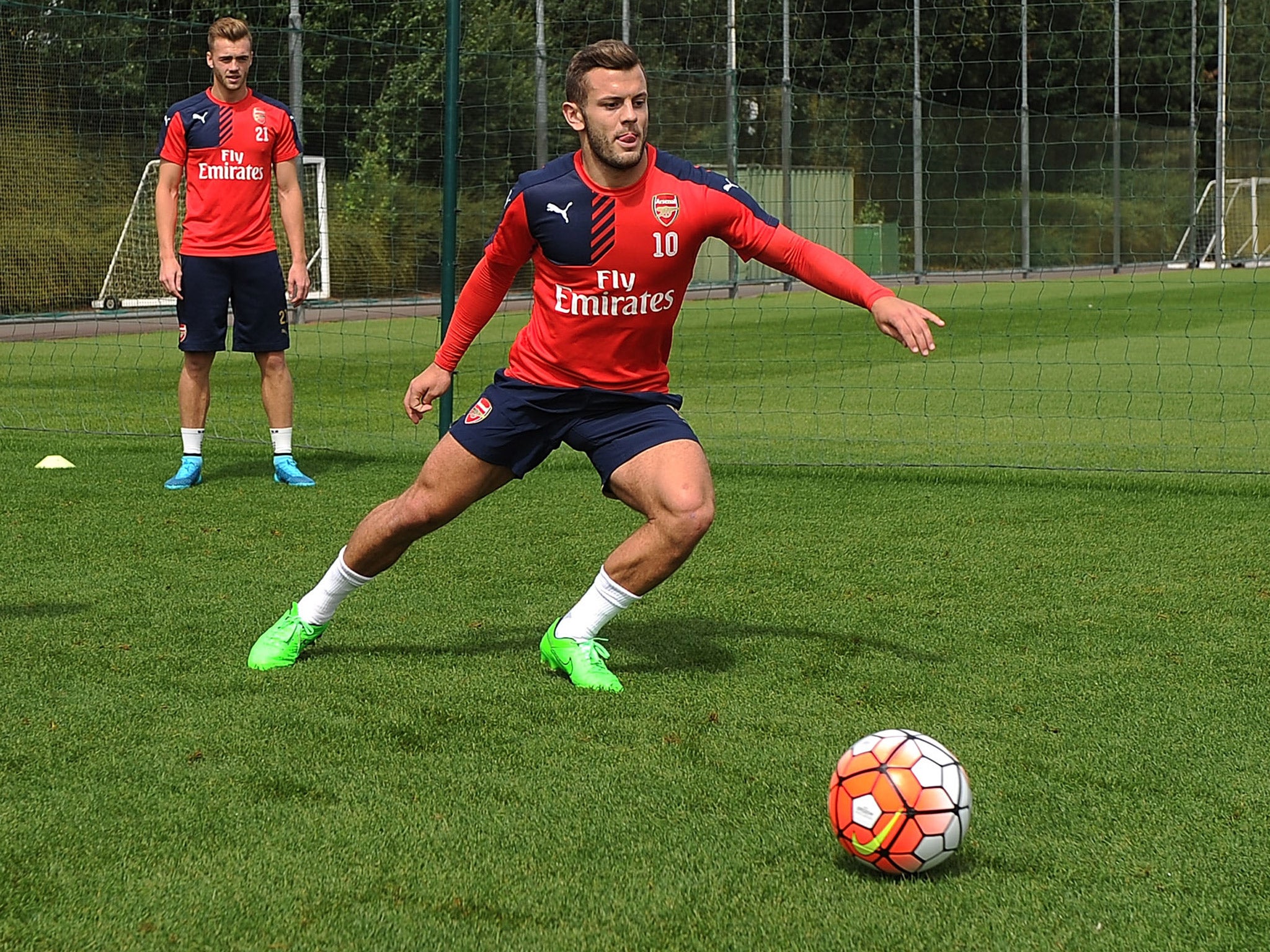 Jack Wilshere has returned to Arsenal first-team training