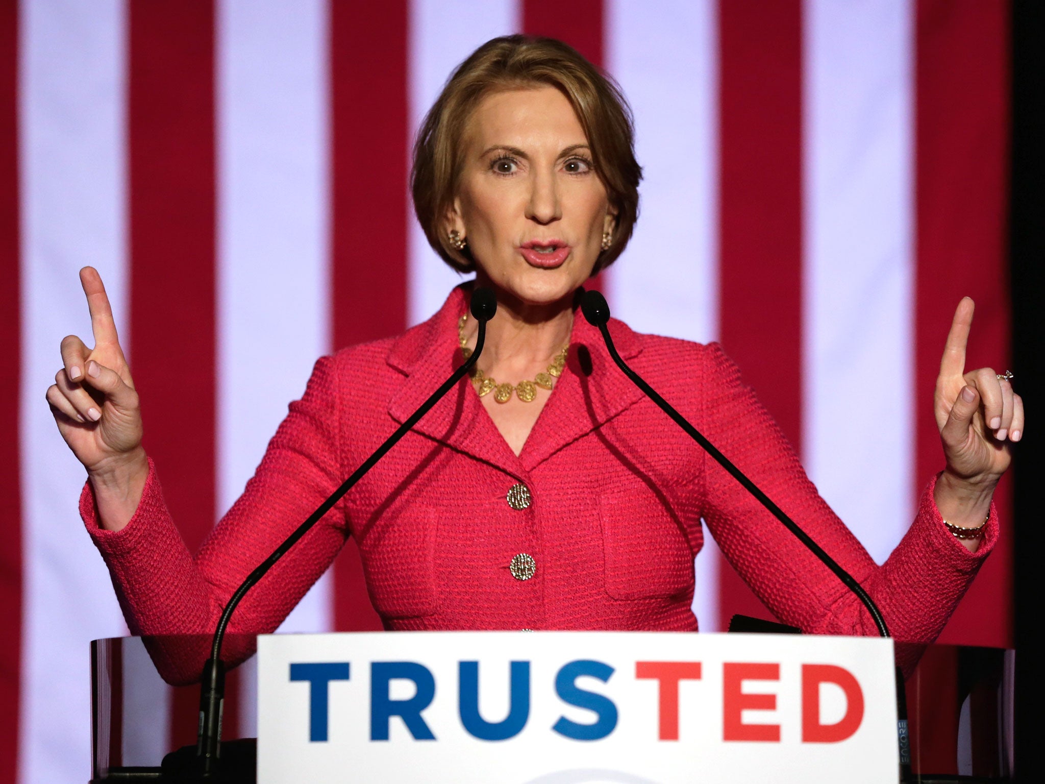 Carly Fiorina endorsed Ted Cruz in March, after suspending her own presidential campaign