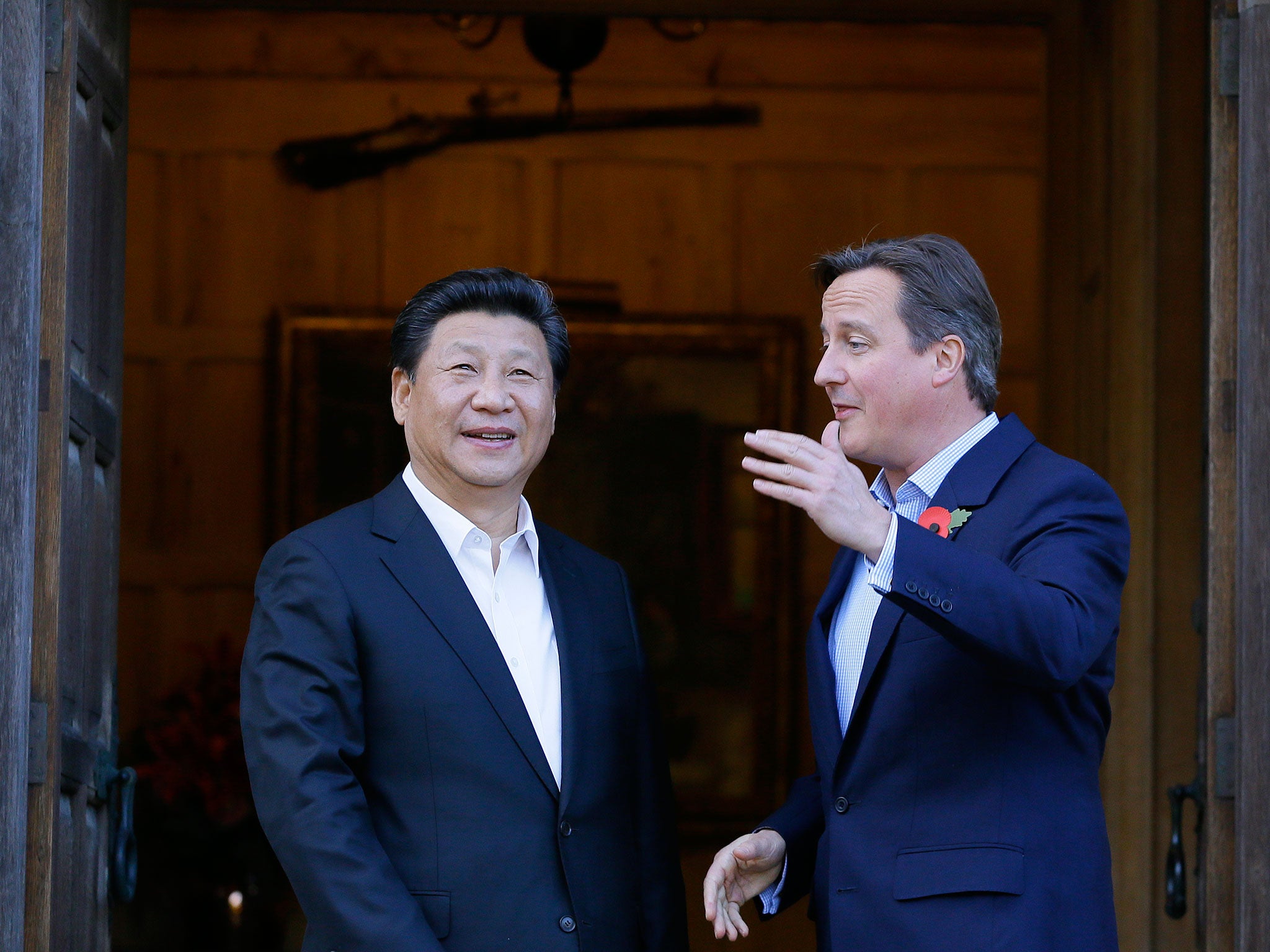 David Cameron said the two nations should 'work together' to tackle the steel crisis