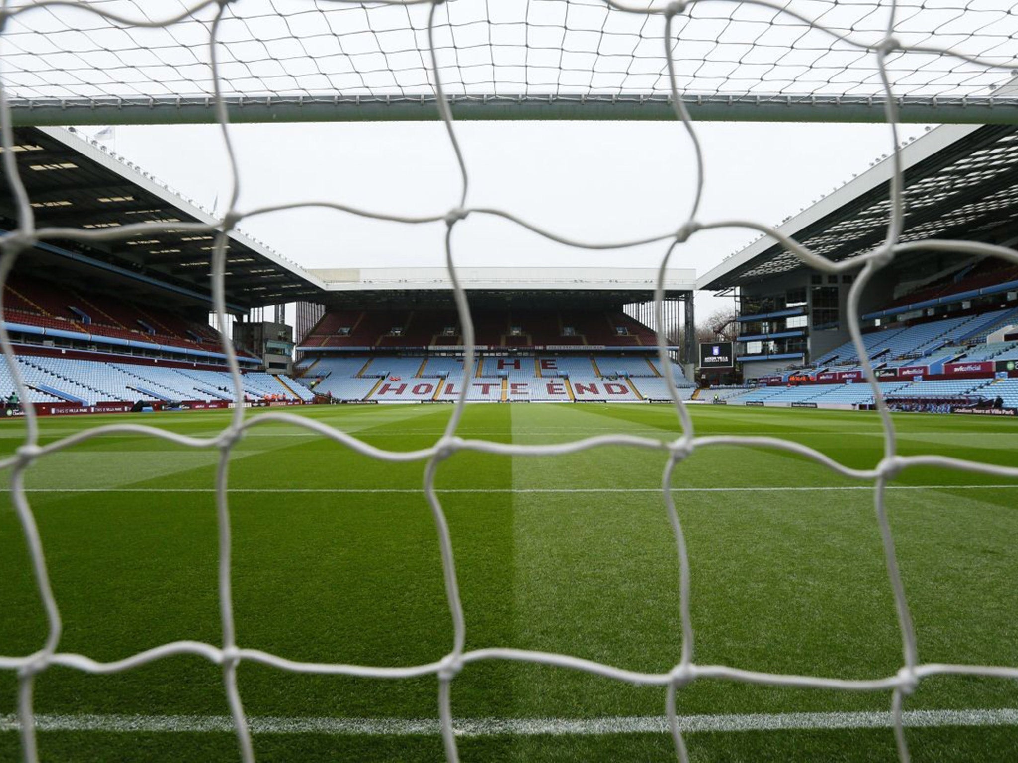 A view of Villa Park ahead of Aston Villa vs Chelsea