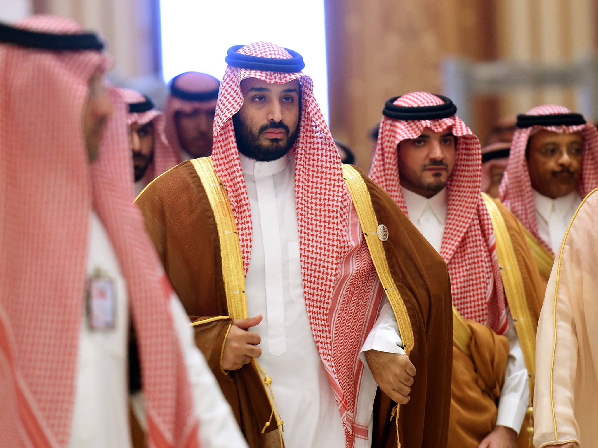 Prince Mohammed bin Salman revealed details of plans for the world's largest sovereign wealth fund on Thursday Getty